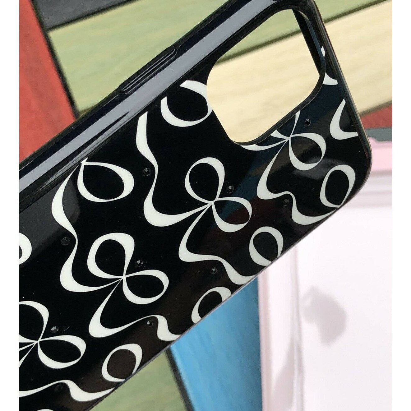 Kate Spade Kate Spade Bow Jeweled Black Multi iPhone 11 Pro Case new Size ONE SIZE - 8 Thumbnail