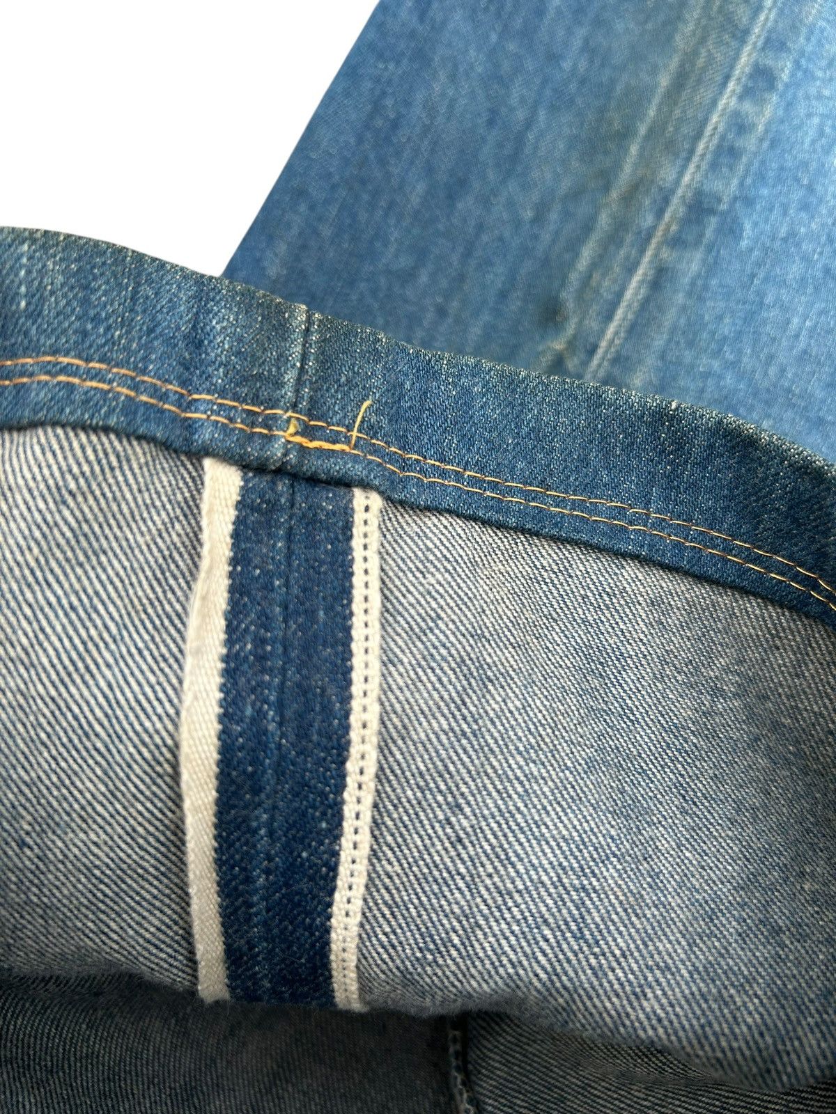 Kapital Vintage Buckle Back Lee Cowboy Selvedge Denim Jeans Size US 32 / EU 48 - 3 Thumbnail