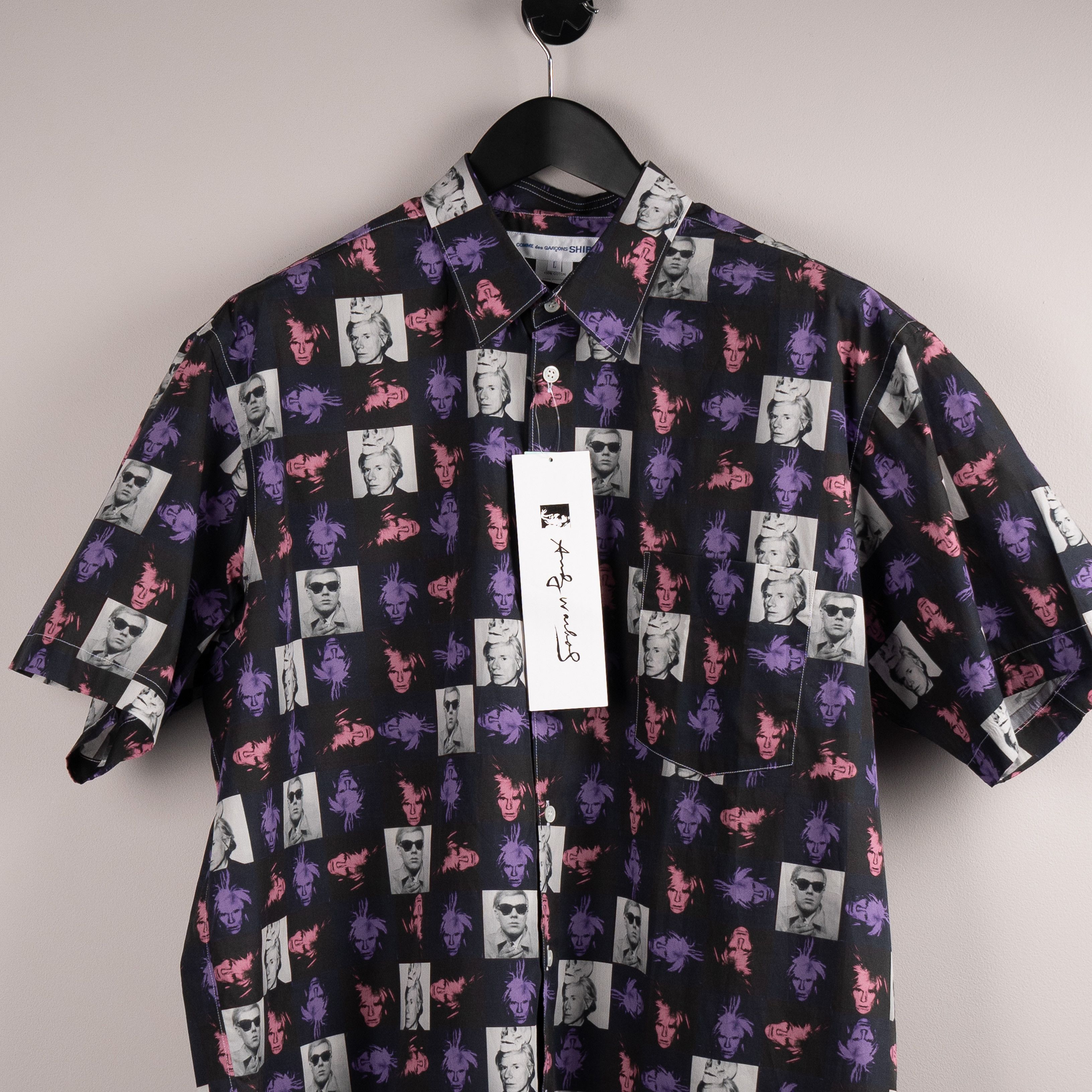 Comme des Garcons SHIRT Comme Des Garçons Shirt SS24 Andy Warhol Shirt Size US L / EU 52-54 / 3 - 3 Thumbnail