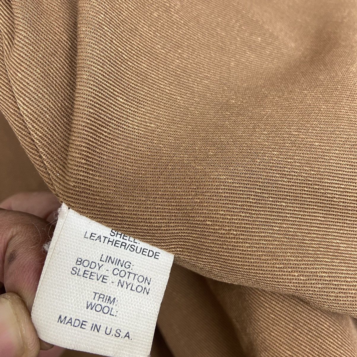 Genuine Leather Vtg Type A-2 San Francisco Aviation Sun Faded Leather Jacket Size US S / EU 44-46 / 1 - 22 Thumbnail