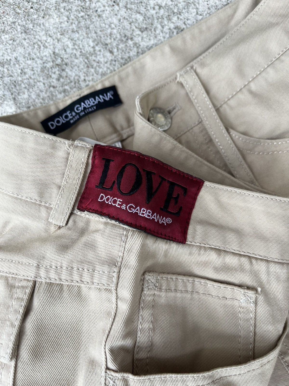 Dolce & Gabbana Dolce Gabbana Love multi button pants Size 26" / US 2 / IT 38 - 4 Thumbnail
