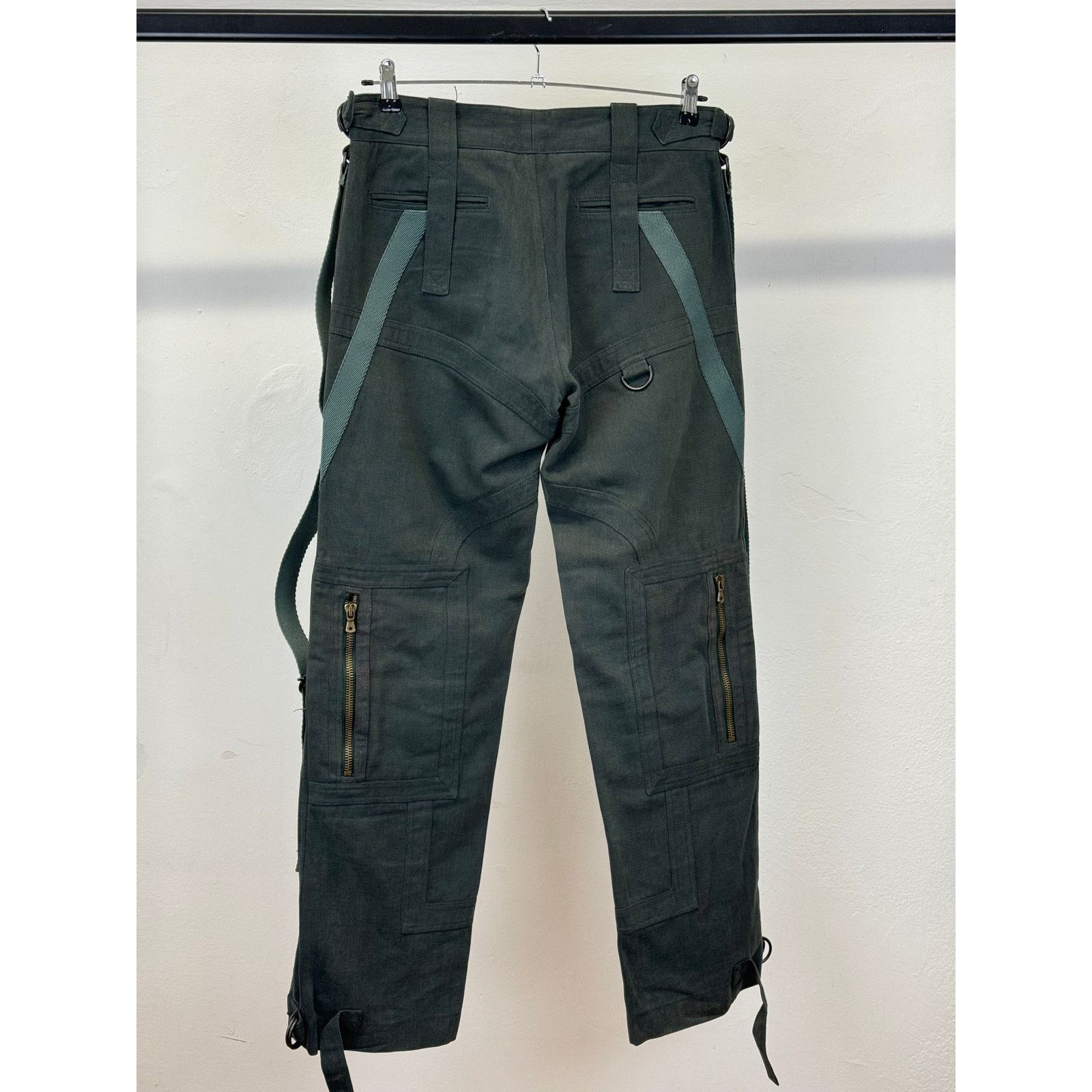 Dolce & Gabbana A/W2003 Dolce & Gabbana parachute bondage pants Size US 34 / EU 50 - 4 Thumbnail