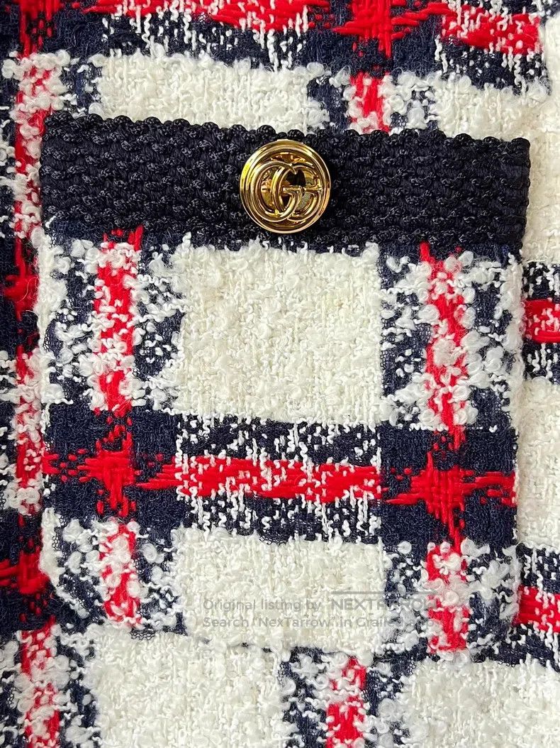 Gucci Gucci Plaid jacket Size XS / US 0-2 / IT 36-38 - 4 Thumbnail