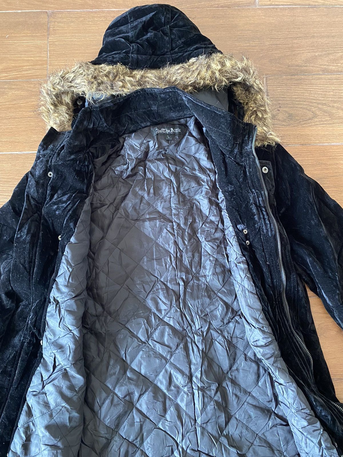 14th Addiction × If Six Was Nine × Le Grande Bleu (L.G.B.) JAPANESE IN THE ATTIC FAUX FUR JACKET LGB STYLE Size US L / EU 52-54 / 3 - 9 Thumbnail