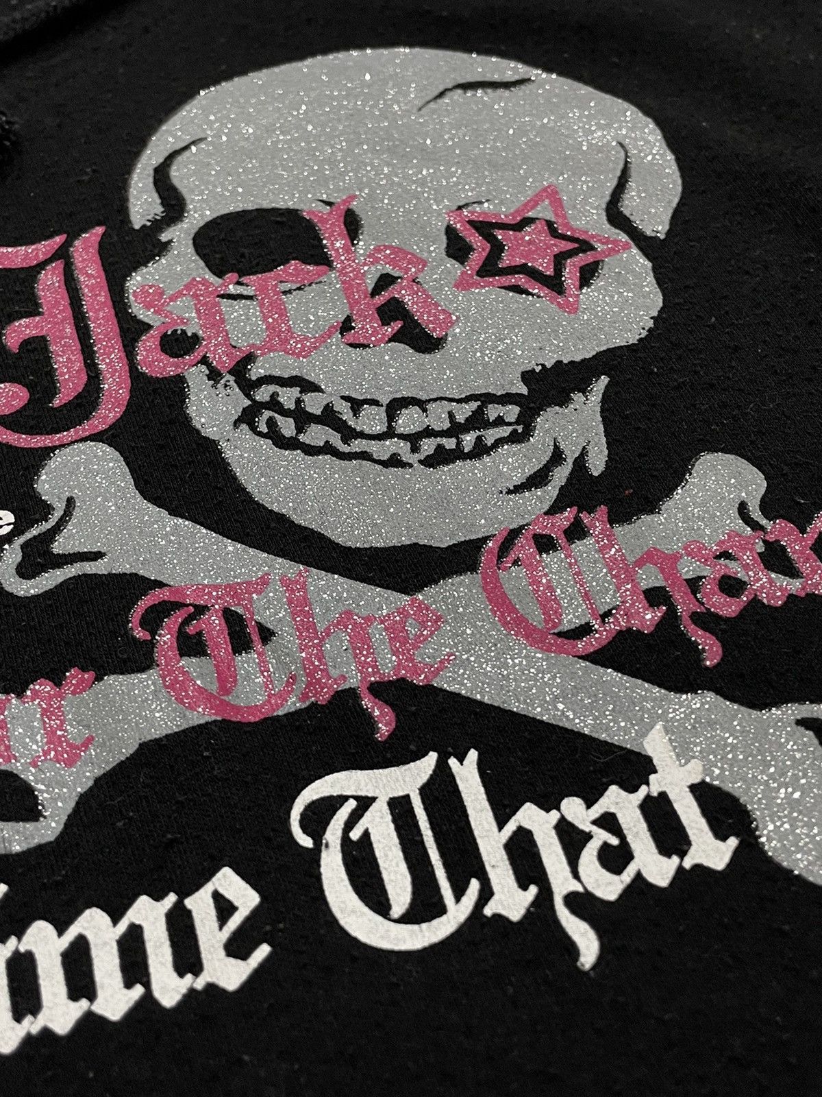 If Six Was Nine × Japanese Brand Petit Berry Skull Blink Crop Hoodie Life Poem Size US M / EU 48-50 / 2 - 7 Thumbnail
