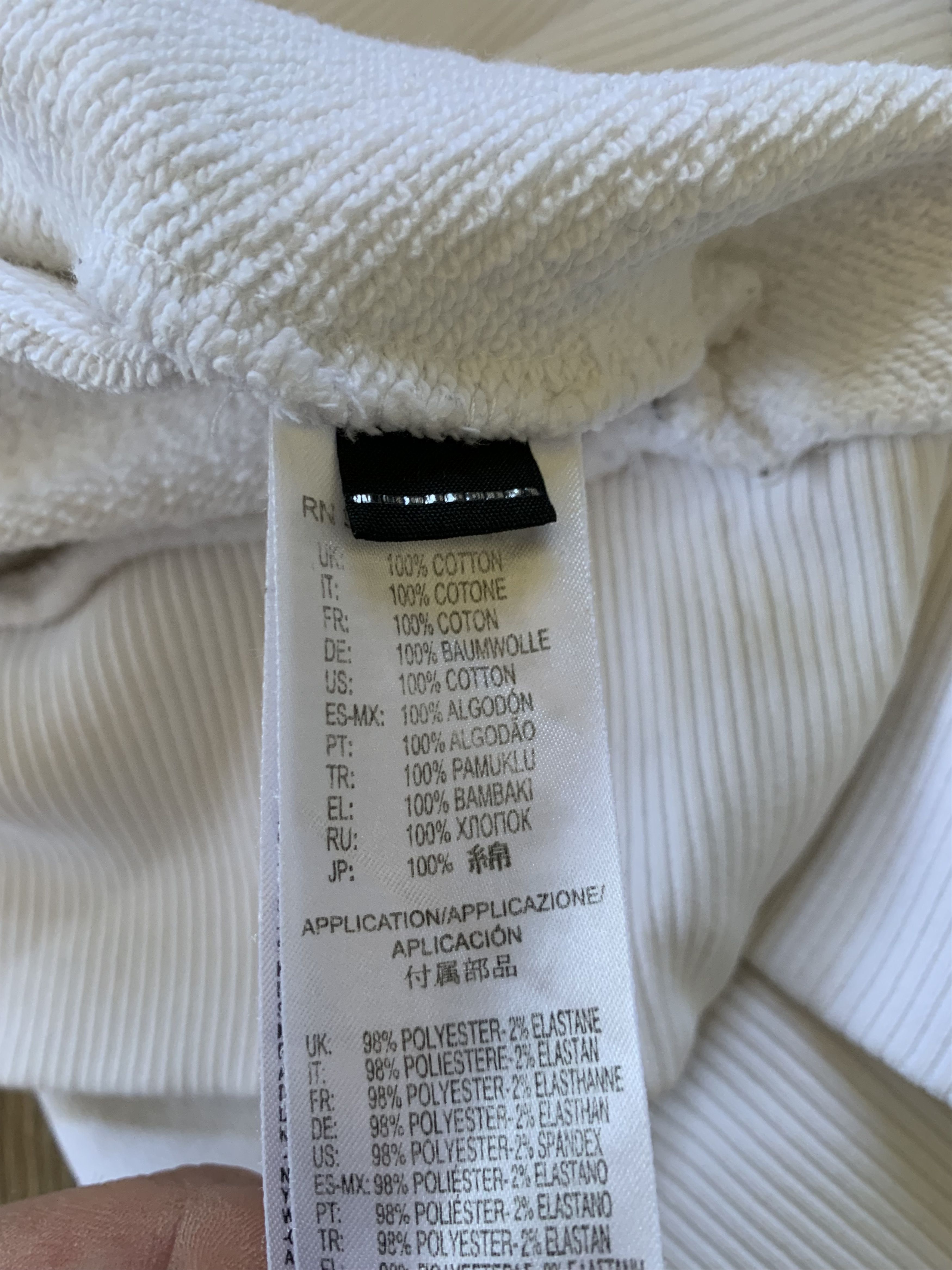 Diesel Diesel White Cotton Sweatshirt Size US L / EU 52-54 / 3 - 7 Thumbnail