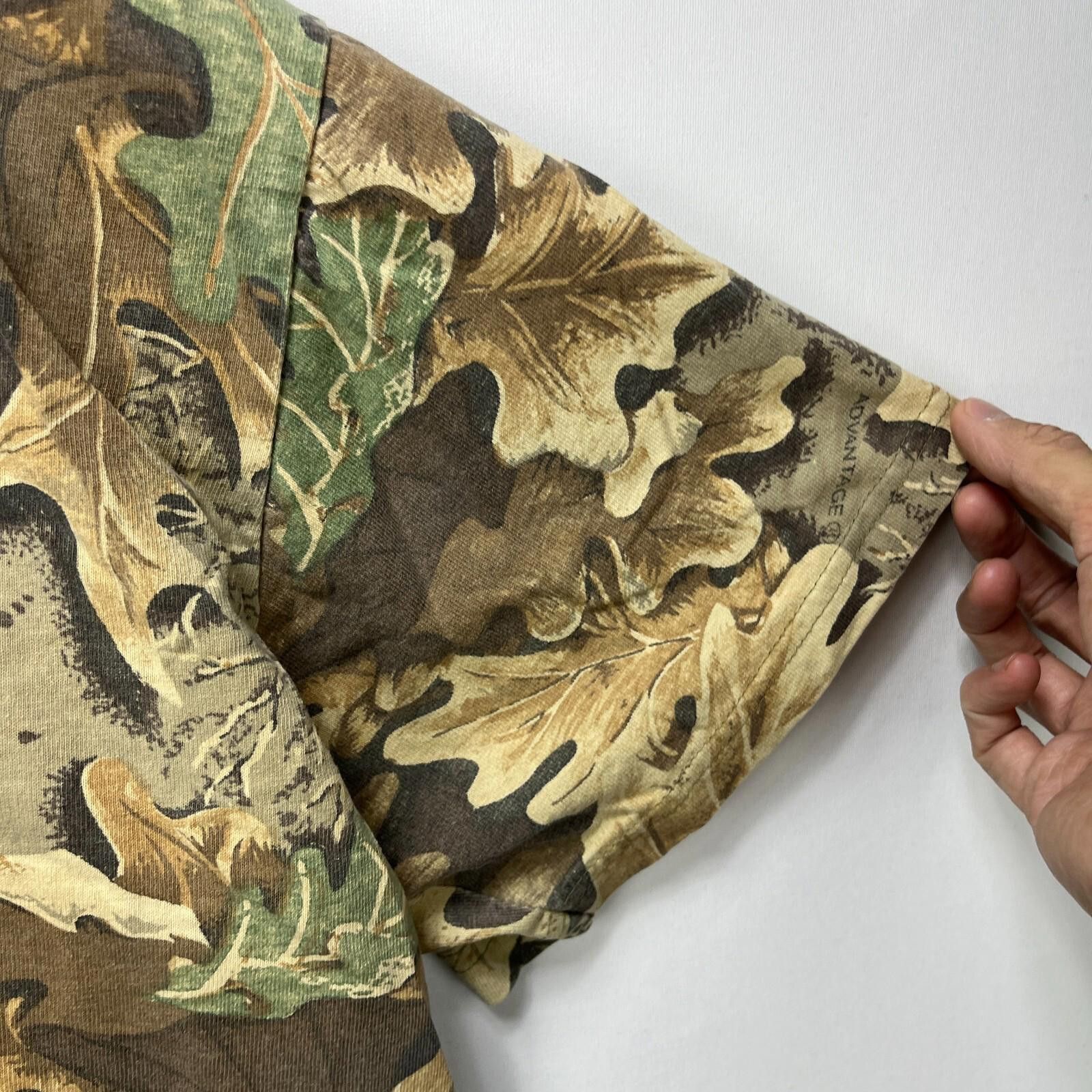 Realtree Vintage 90s Real Tree Camo T Shirt XXL Size US XXL / EU 58 / 5 - 4 Thumbnail