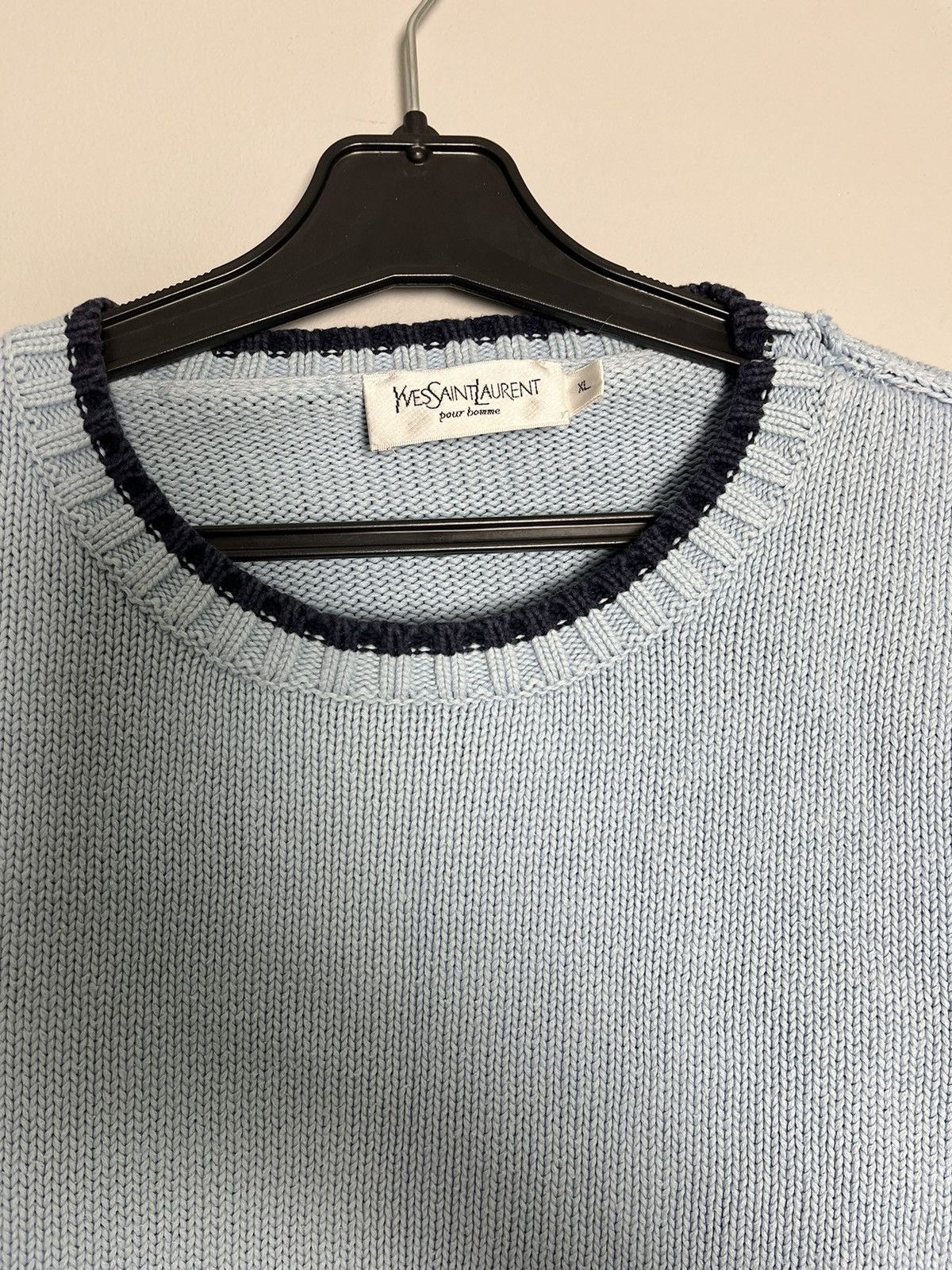 Saint Laurent Paris Yves saint laurent knitwear sweater Size US XL / EU 56 / 4 - 3 Thumbnail