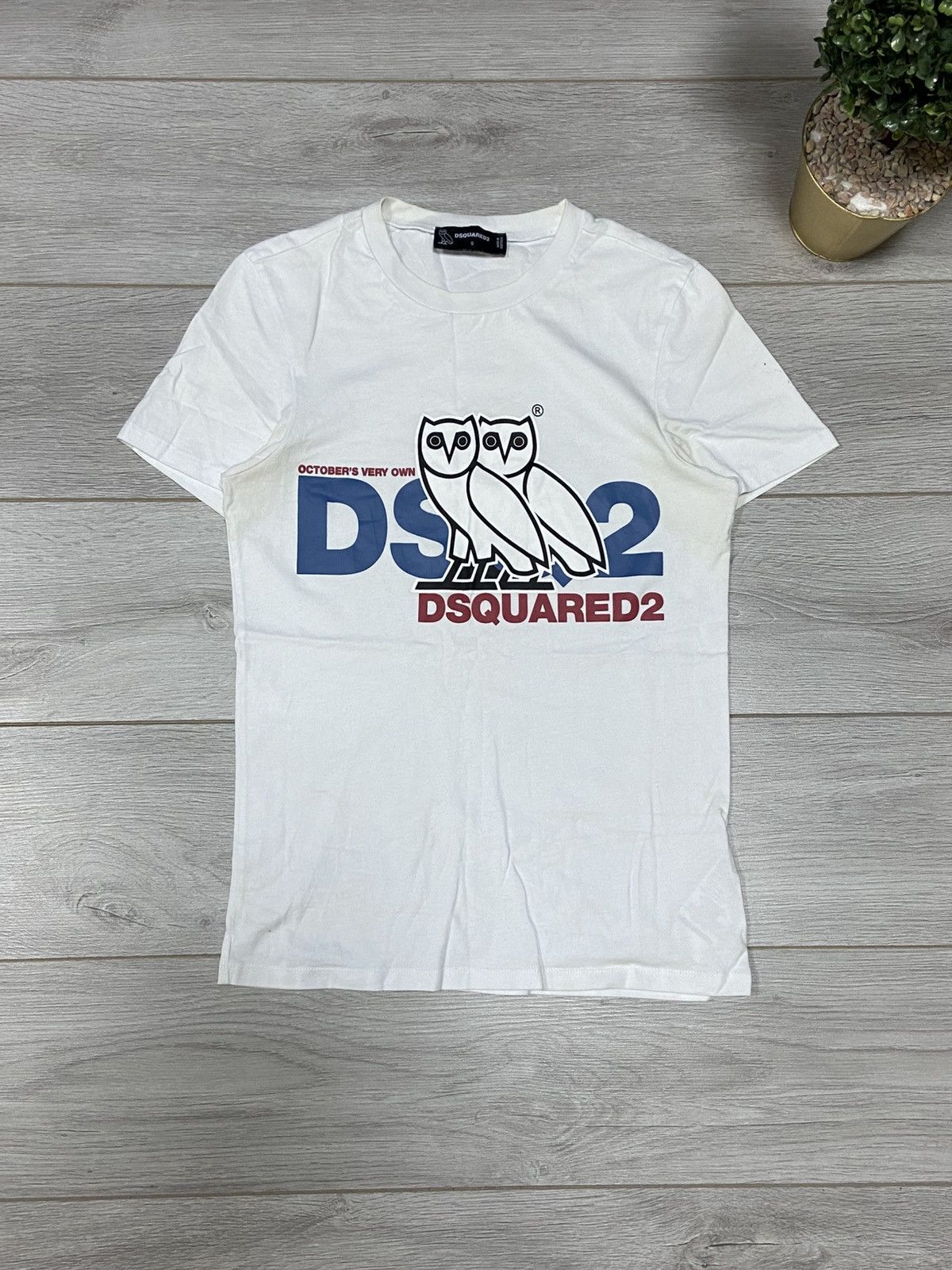 Dsquared2 Dsquared2 X Ovo tee shirt owl 🦉 print Size US S / EU 44-46 / 1 - 1 Thumbnail