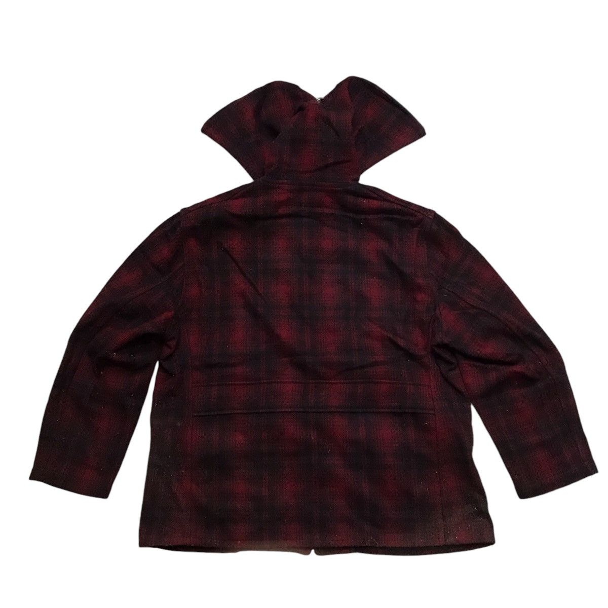 Polo Ralph Lauren Vintage 80s Polo Ralph Lauren Wool Jacket Workers Hoodies Size US XL / EU 56 / 4 - 9 Thumbnail