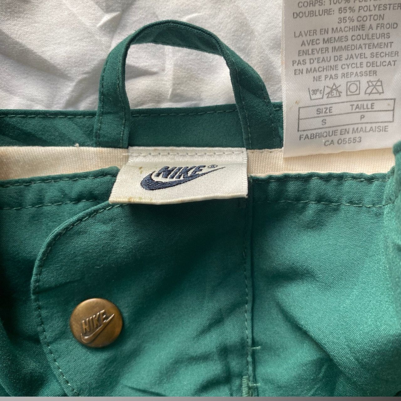 Nike Vintage Nike windbreaker jacket in green and white Size US M / EU 48-50 / 2 - 5 Thumbnail