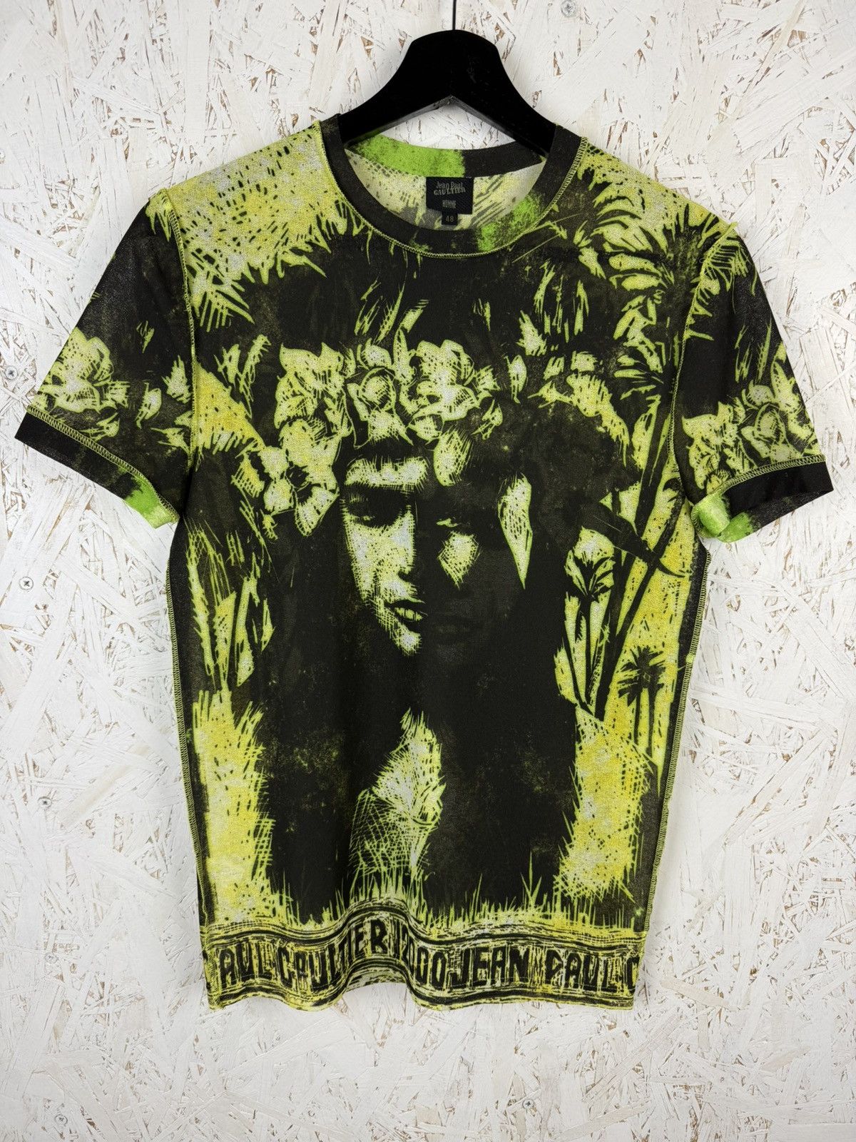 Jean Paul Gaultier Jean Paul Gaultier 2000 Native Woman Mesh T-Shirt Size 48 Size US M / EU 48-50 / 2 - 1 Thumbnail