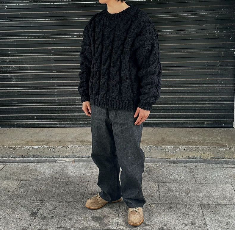 Visvim VisvimVISVIM AMPLUS FISHERMAN HAND-KNIT sweater-2504 Size US L / EU 52-54 / 3 - 5 Thumbnail