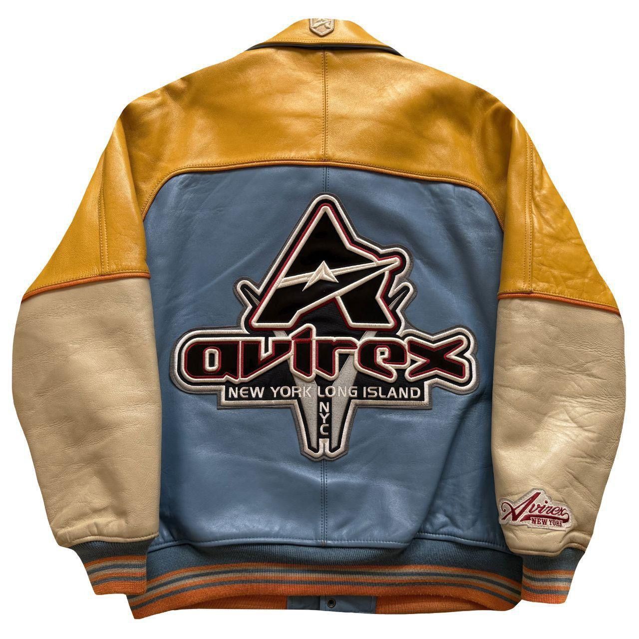 Avirex Avirex Leather Varsity Jacket Size US L / EU 52-54 / 3 - 1 Thumbnail