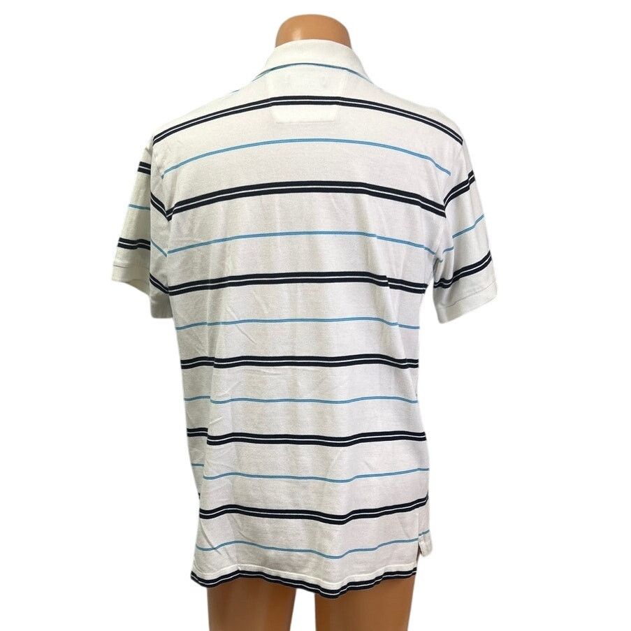 Nautica Nautica Mens Large Striped Short Sleeve Collared Polo Shirt Size US L / EU 52-54 / 3 - 3 Thumbnail