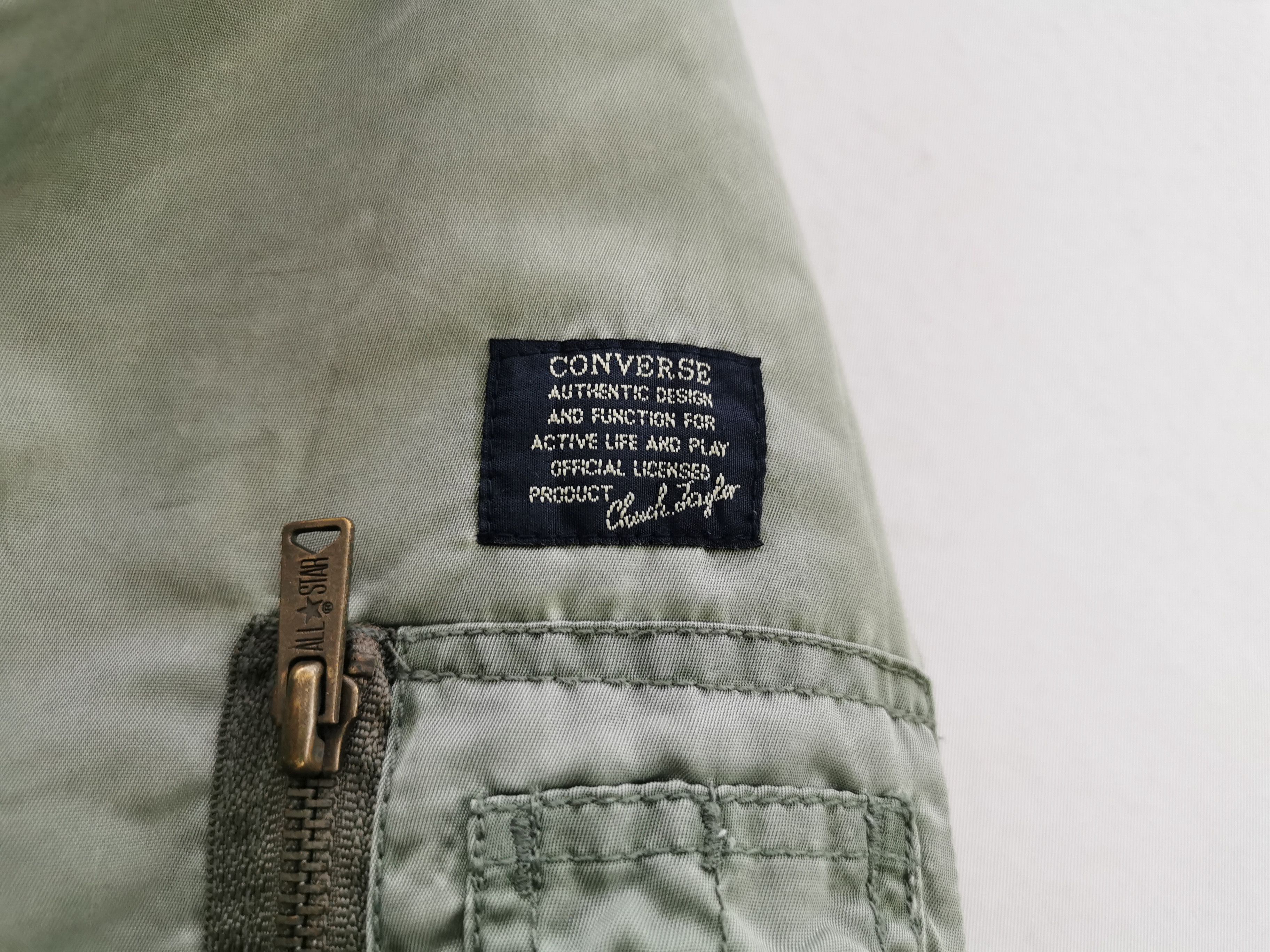 Converse Vintage Converse All Star Boston Mass Bomber Nylon Jacket Size US M / EU 48-50 / 2 - 6 Thumbnail