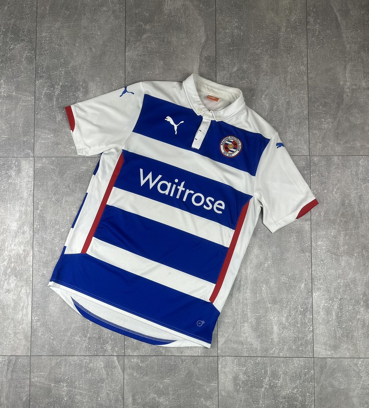 Puma Puma Reading FC Home Soccer Jersey 2014/15 Size US L / EU 52-54 / 3 - 1 Thumbnail