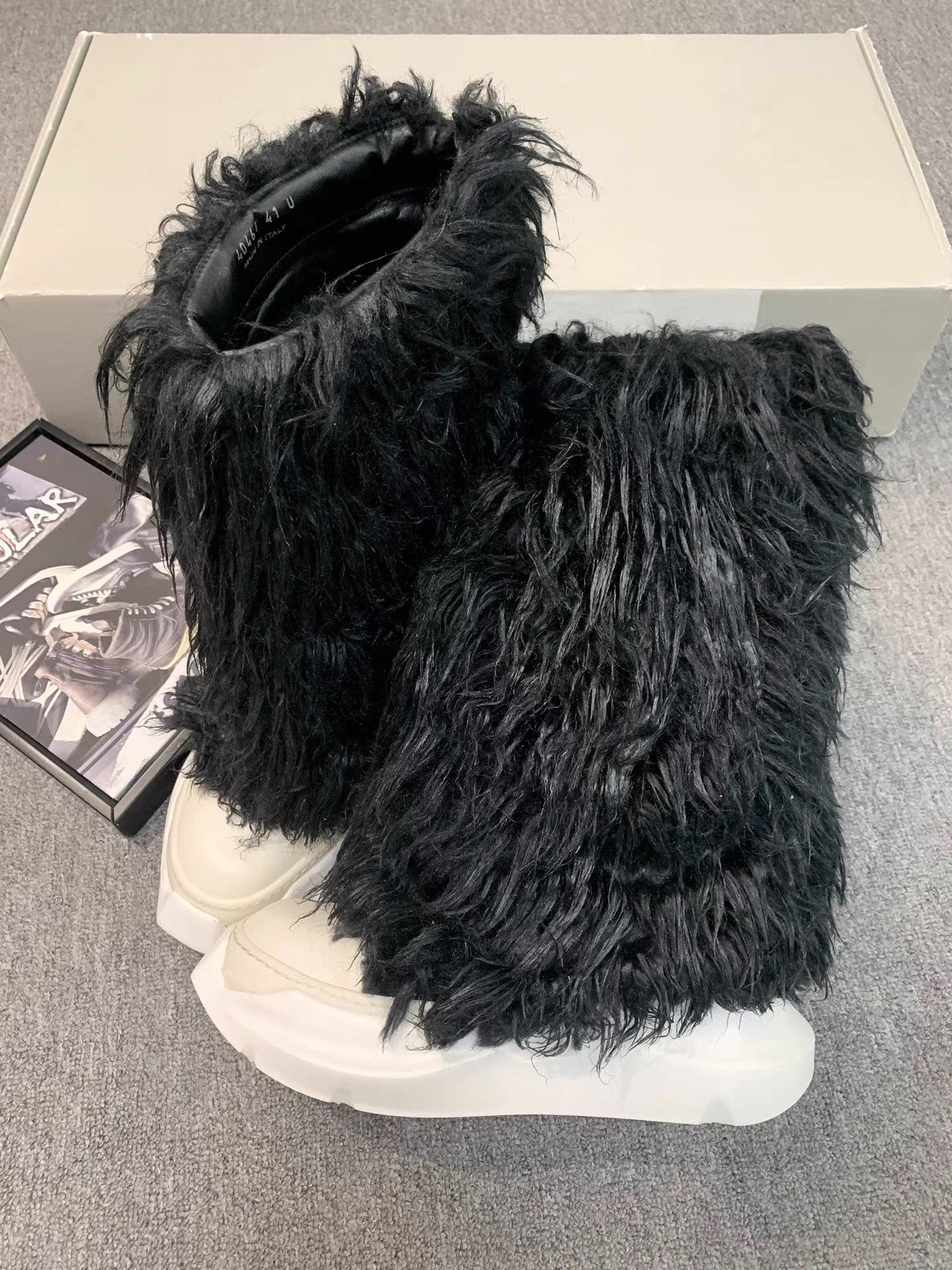 Rick Owens Rick Owens 22FW Shearling Snow Boots K34 Size US 7 / EU 40 - 4 Thumbnail