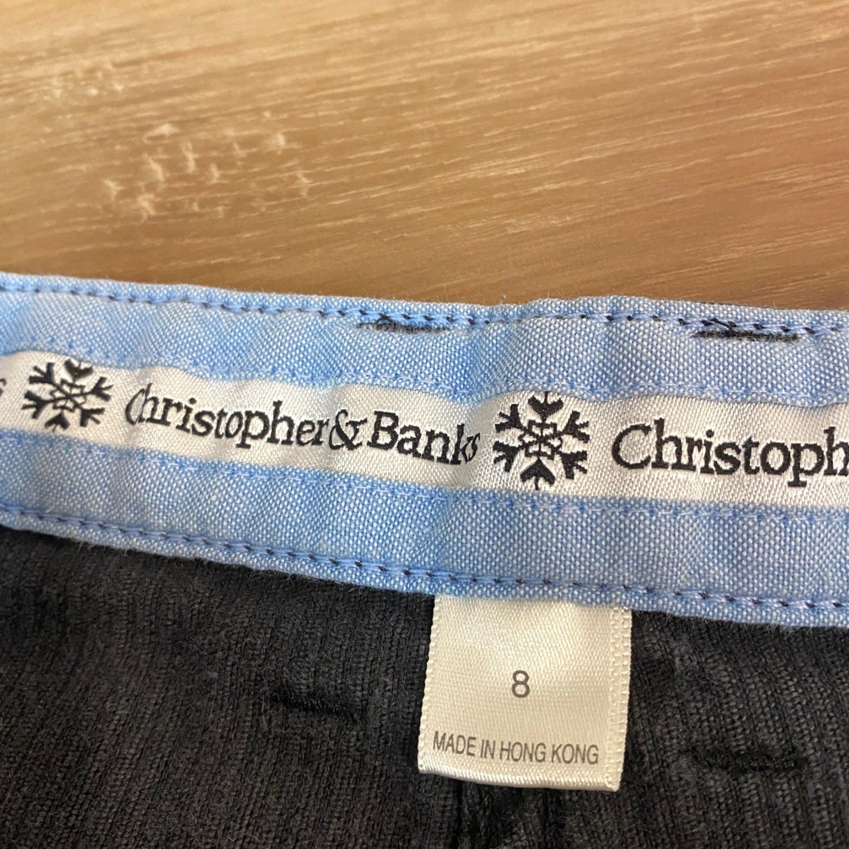 Vintage VINTAGE Christopher & Banks Corduroy Pants Womens 8 Straight Leg Casual Gray Pants Ladies 8 Corduroy Straight Leg Vintage Womens Size 30" / US 8 / IT 44 - 2 Thumbnail