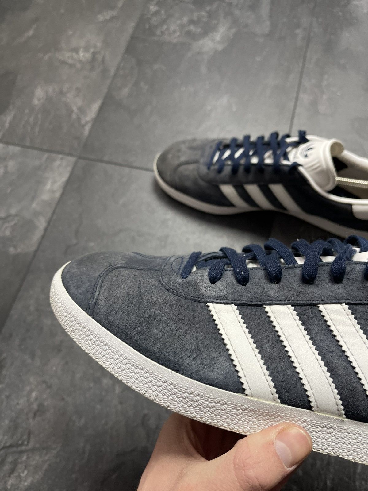 Adidas × Streetwear × Vintage Vintage adidas gazelle rare low top sneakers Size US 10 / EU 43 - 9 Thumbnail
