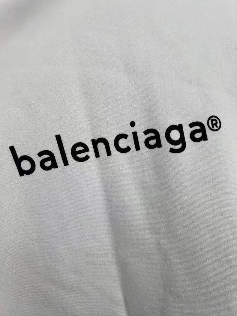 Balenciaga Balenciaga White Letter Logo Hoodie Size US S / EU 44-46 / 1 - 3 Thumbnail
