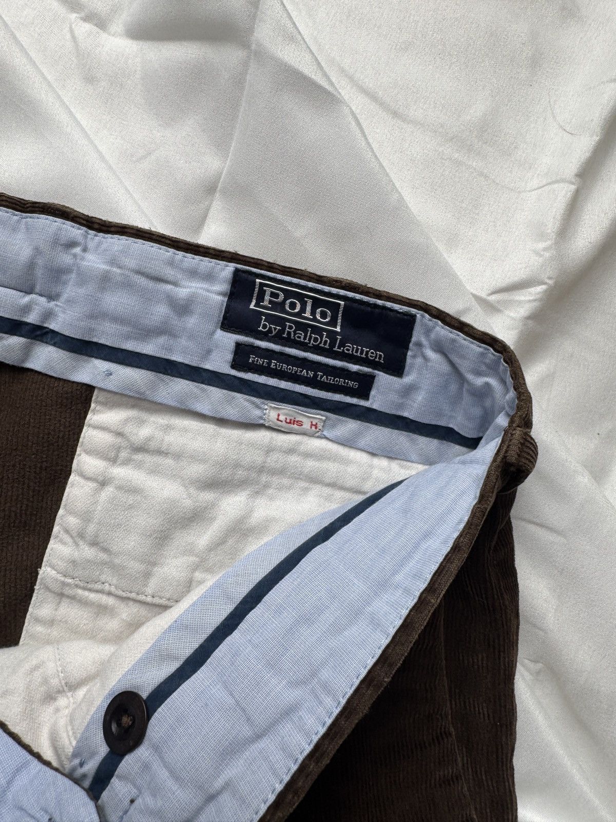 Ralph Lauren Polo Ralph Lauren Vintage Brown Corduroy Pants Size US 36 / EU 52 - 7 Thumbnail