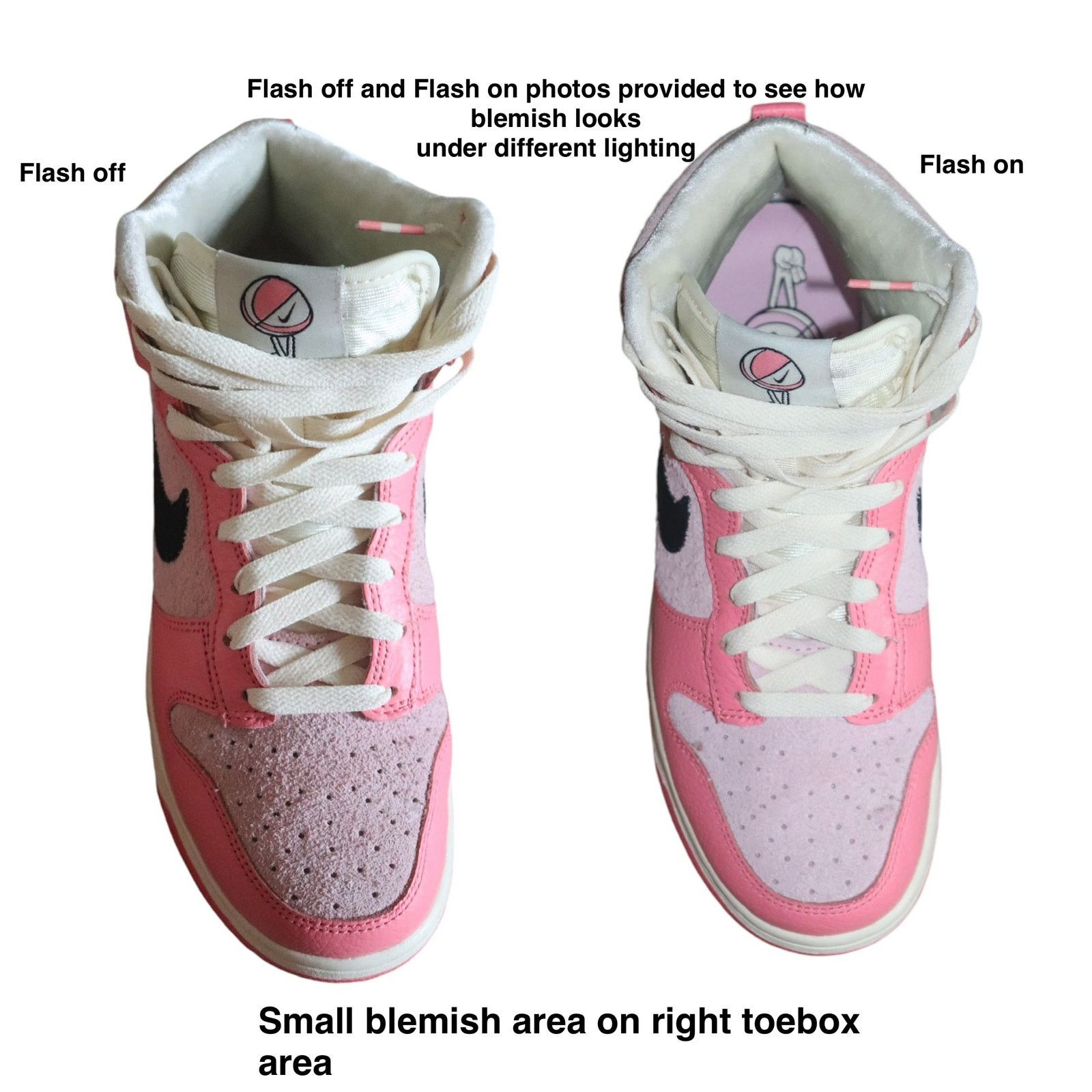 Nike Nike Women’s Dunk High Hoops Pack Pink Size 8.5 DX3359-600 Size US 8.5 / IT 38.5 - 10 Thumbnail
