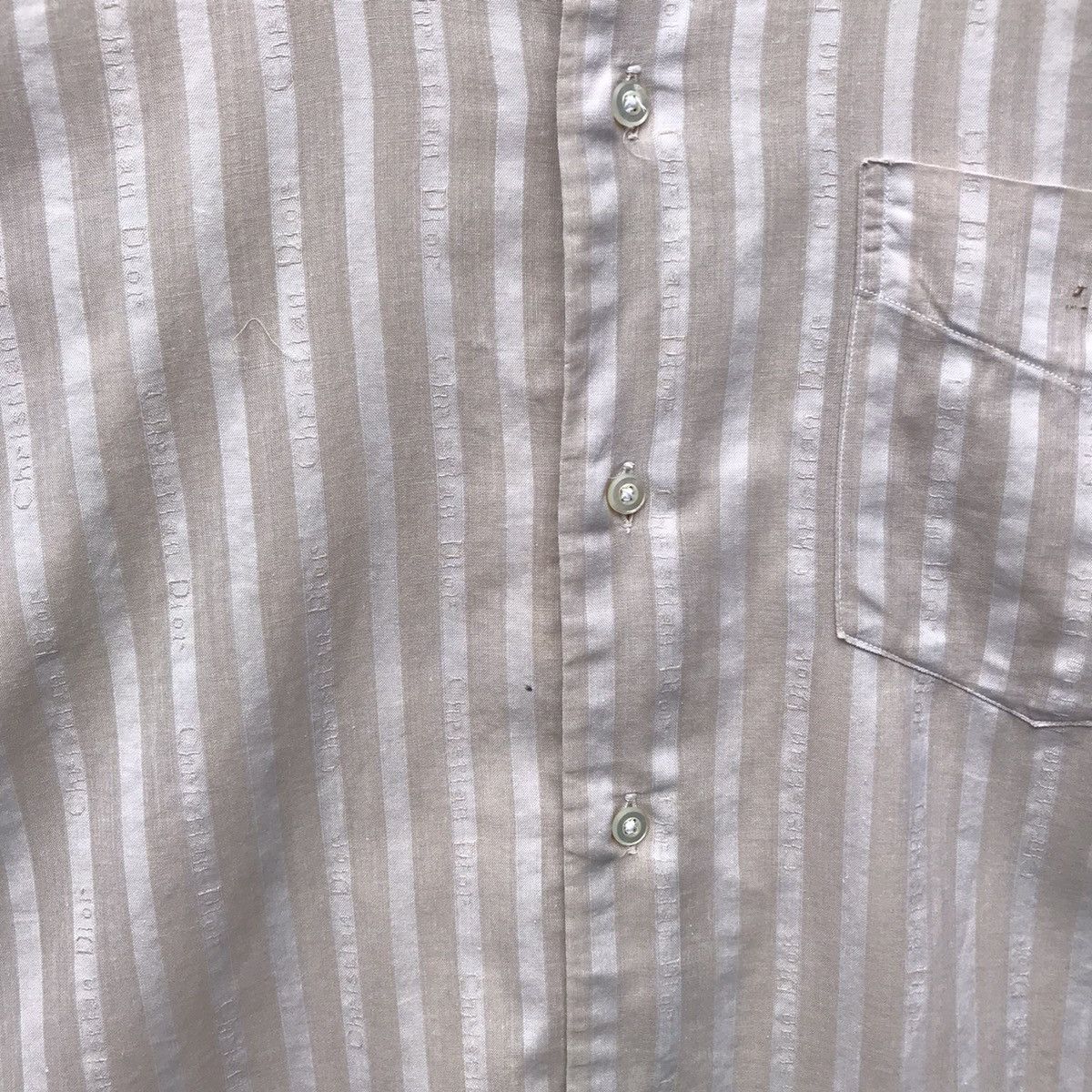 Christian Dior Monsieur Vintage Christian Dior Shirt Spellout Christian Dior Size US S / EU 44-46 / 1 - 10 Thumbnail