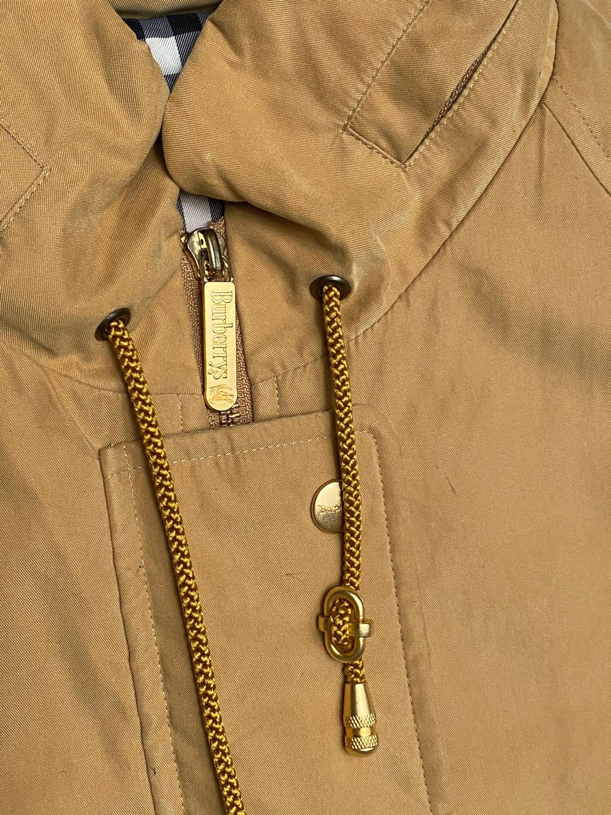 Burberry × Burberry Prorsum × Vintage Rare Design Vintage Burberry's Nova Check Trench Coat 1990s Size US M / EU 48-50 / 2 - 8 Thumbnail