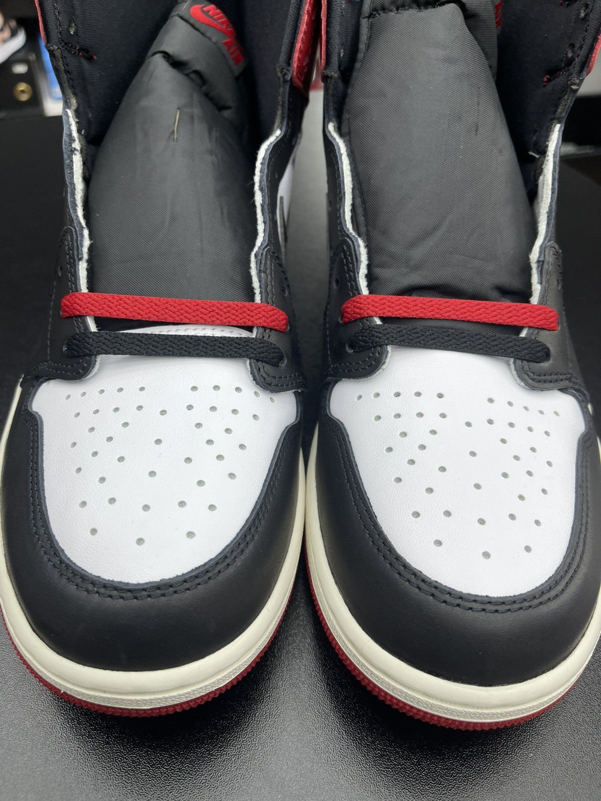 Jordan Brand Size 12 - Jordan 1 Black Toe Brand New! “2025” Size US 12 / EU 45 - 8 Thumbnail