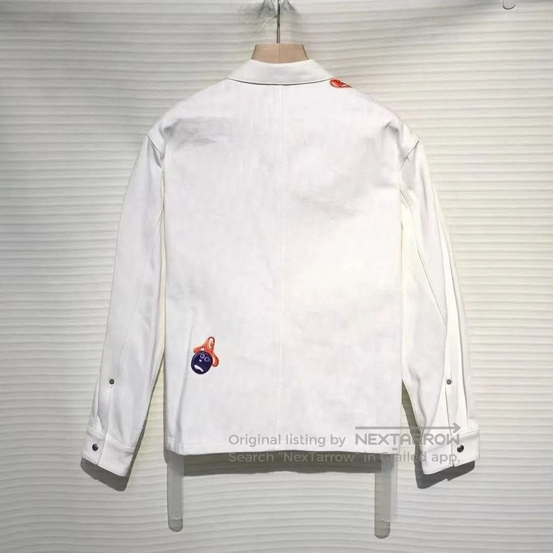 Dior DIOR x KENNY SCHARF Men's Solid Shirt Jacket. Size US S / EU 44-46 / 1 - 2 Thumbnail