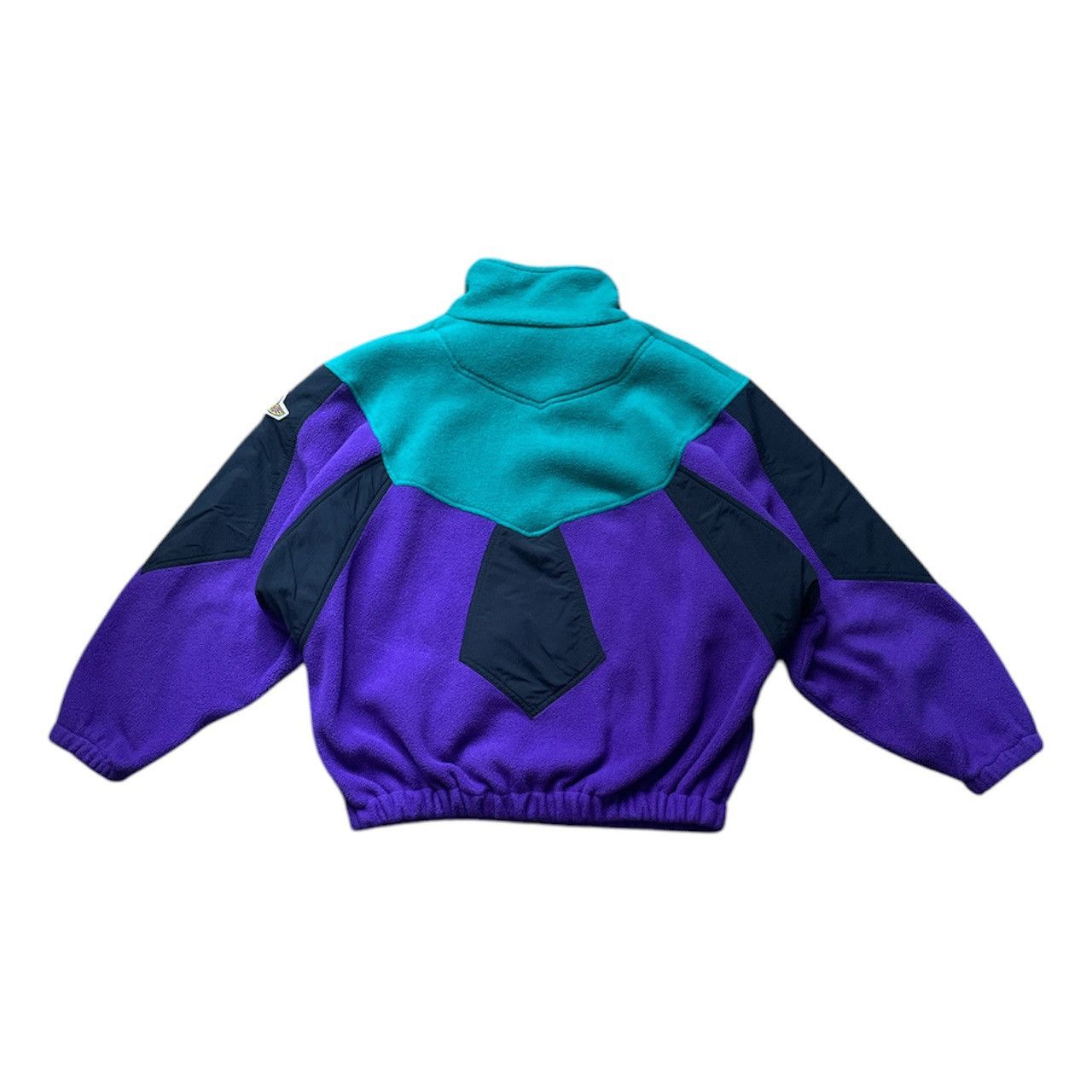 Descente Descente Vintage Zip Up Fleece Size US L / EU 52-54 / 3 - 2 Thumbnail
