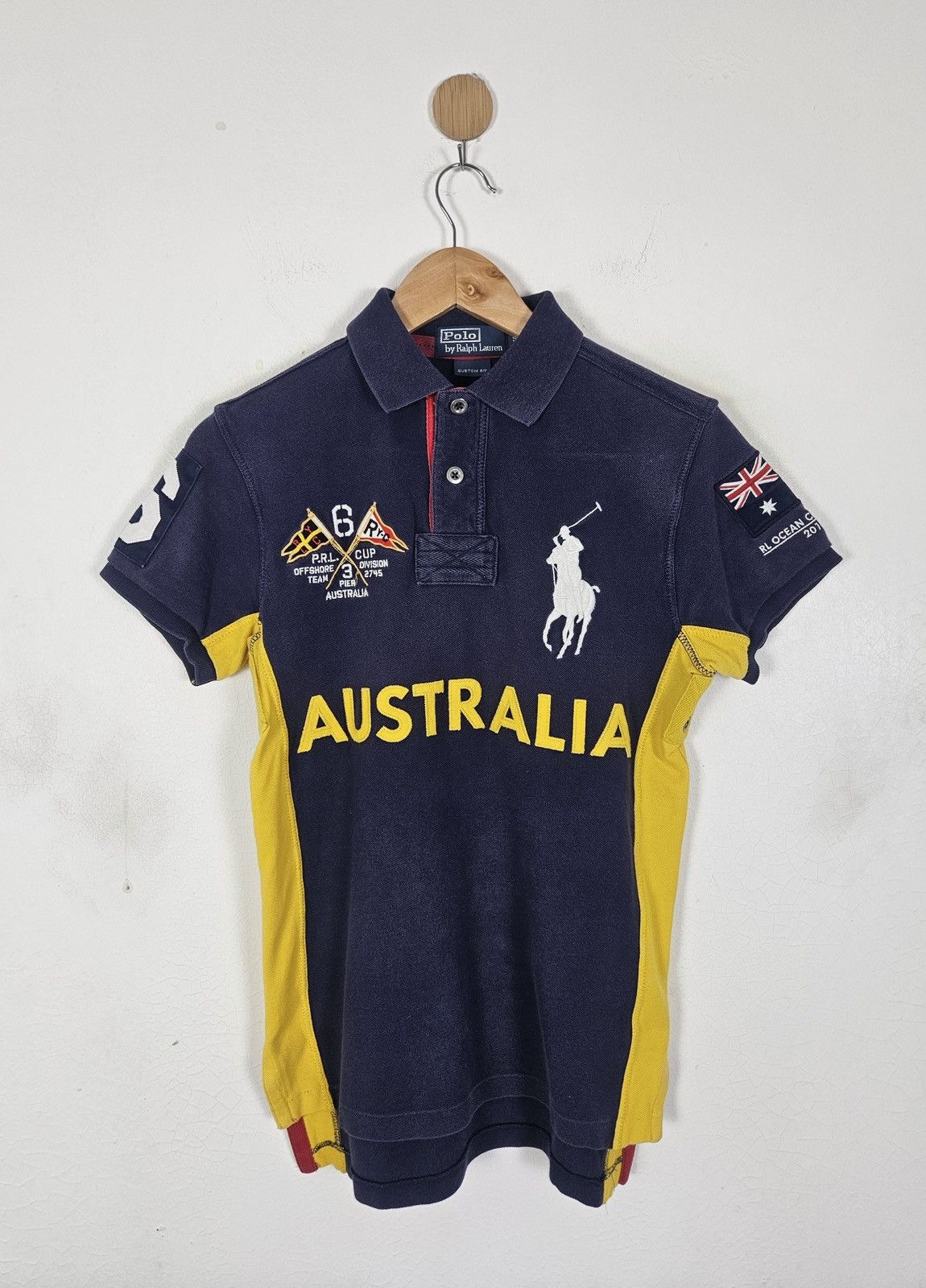 Chief Keef Ralph Lauren Black Yellow Australia Polo
