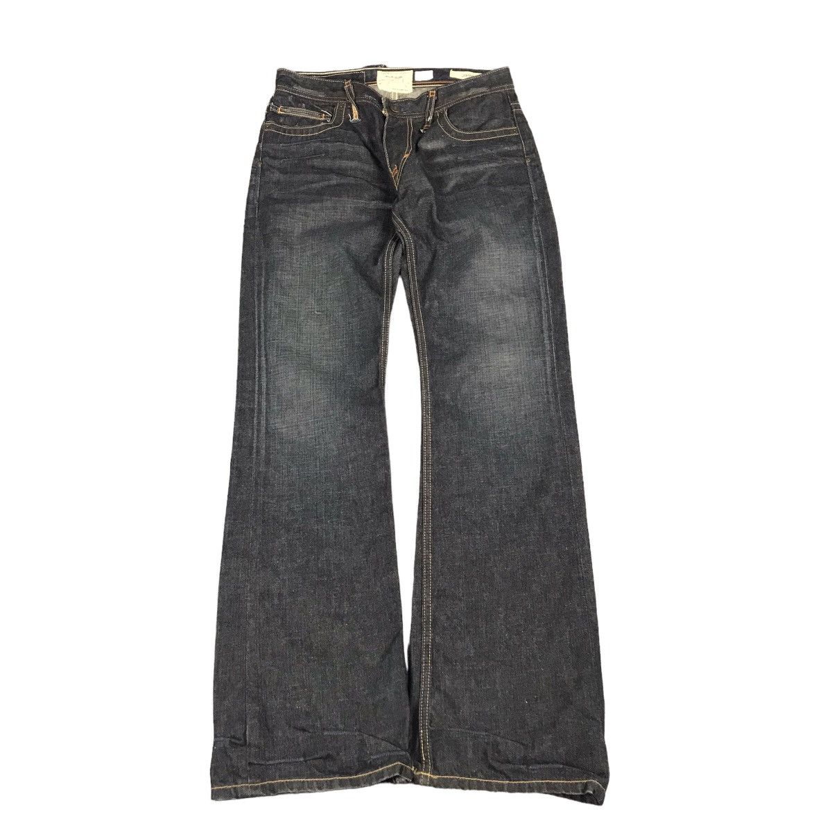 image of Flare Denim Taverniti So Jeans Japanese Style Boot Cut Pants, Men's (Size 30)