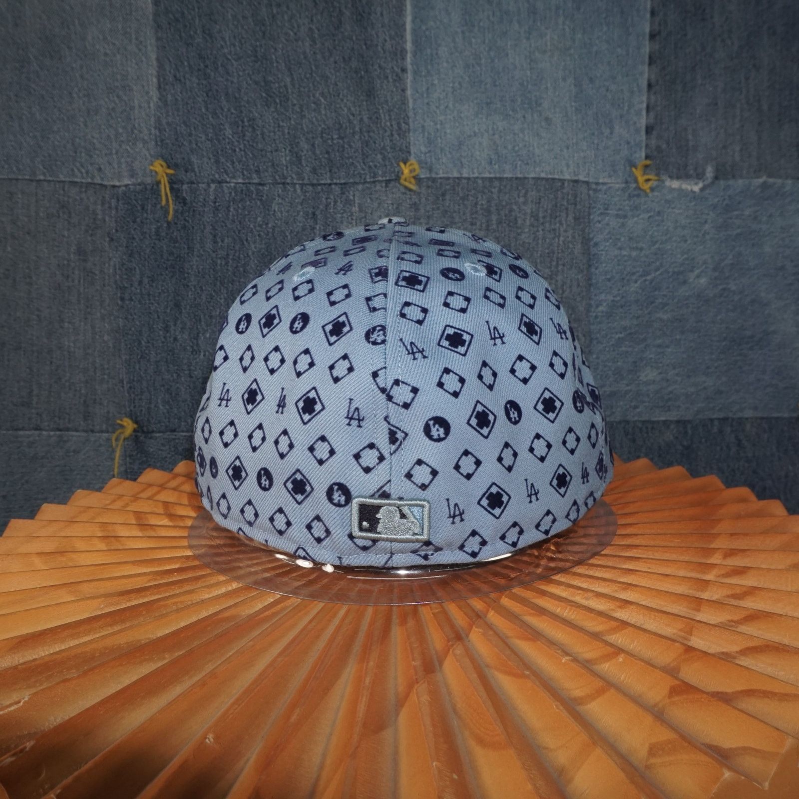 New Era 7 ½ - Vintage Y2K Los angeles Dodgers MLB monogram 2000s hat Size ONE SIZE - 4 Thumbnail