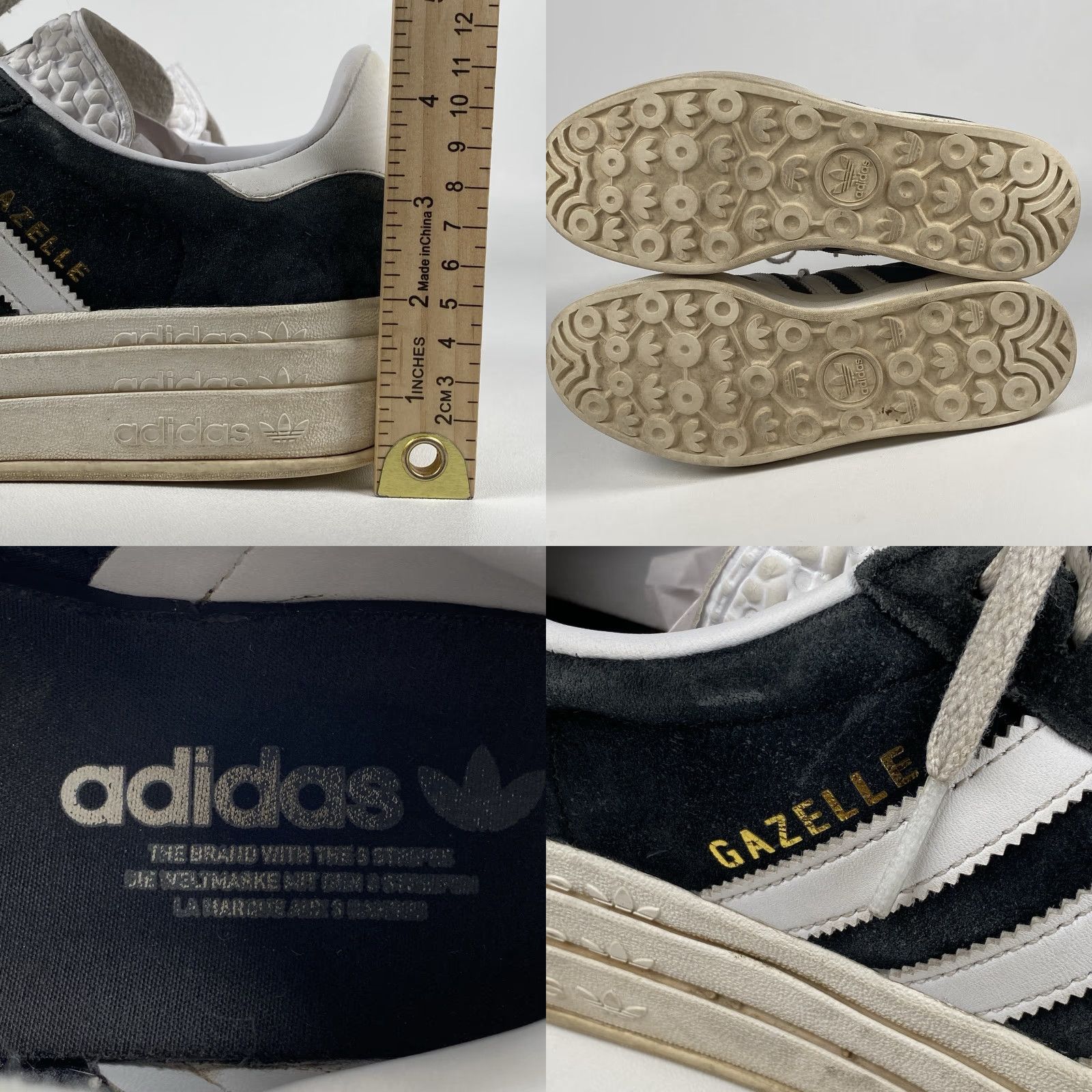 Adidas Adidas Gazelle Bold Originals Sneaker Women 9 Black White Size US 9 / IT 39 - 8 Thumbnail