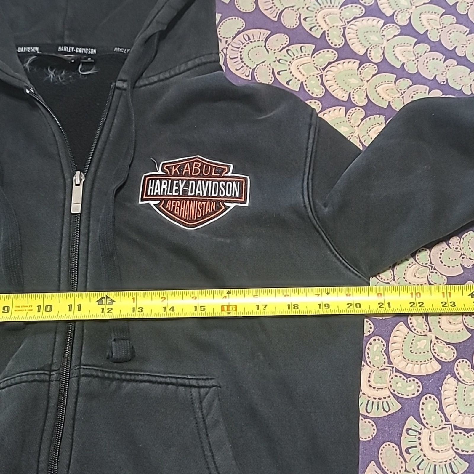Harley Davidson Harley-Davidson Kabul Afghanistan Hoodie Size S / US 4 / IT 40 - 5 Thumbnail