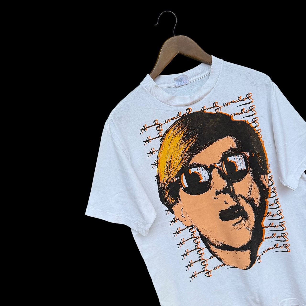 Andy Warhol × Supreme Andy Warhol & Iggy Pop Art Band Modern Bootleg Vintage Tee Size US L / EU 52-54 / 3 - 4 Thumbnail