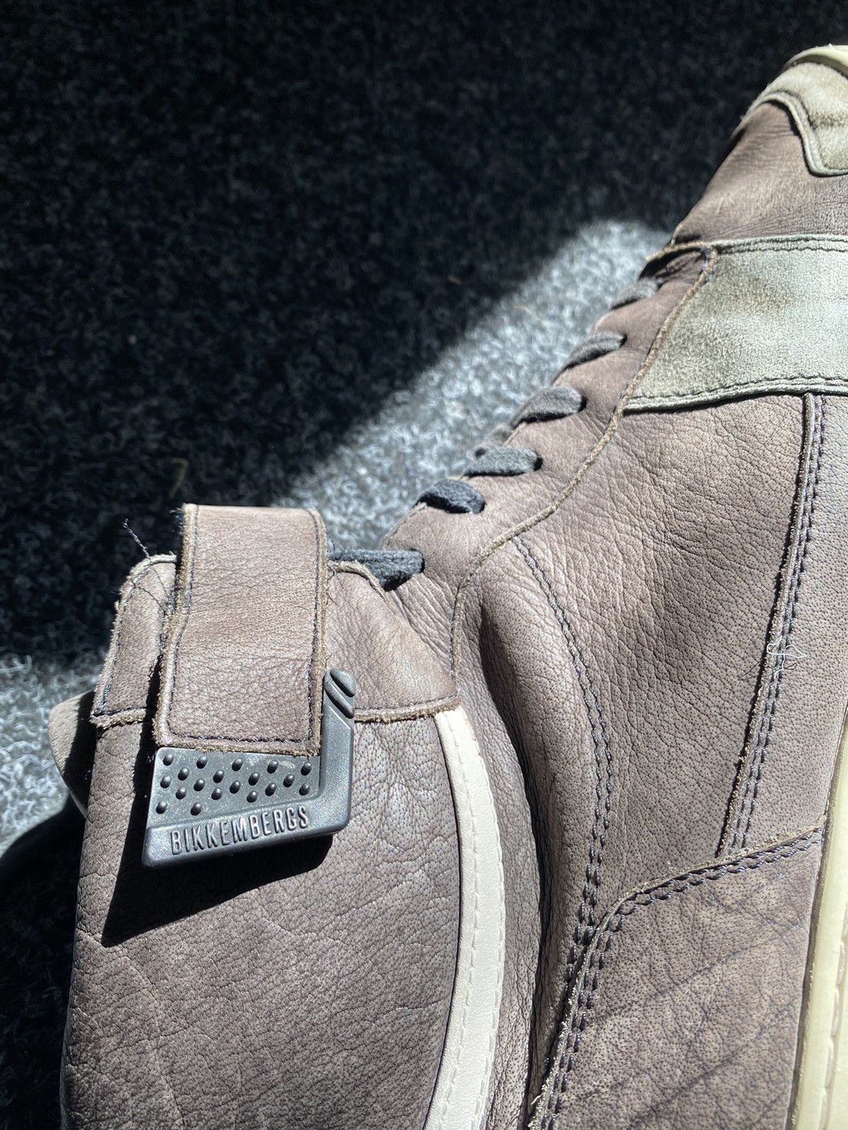 Designer × Dirk Bikkembergs Designer Dirk Bikkembergs Brown High Sneakers Opium 11.5 Size US 11.5 / EU 44-45 - 16 Thumbnail