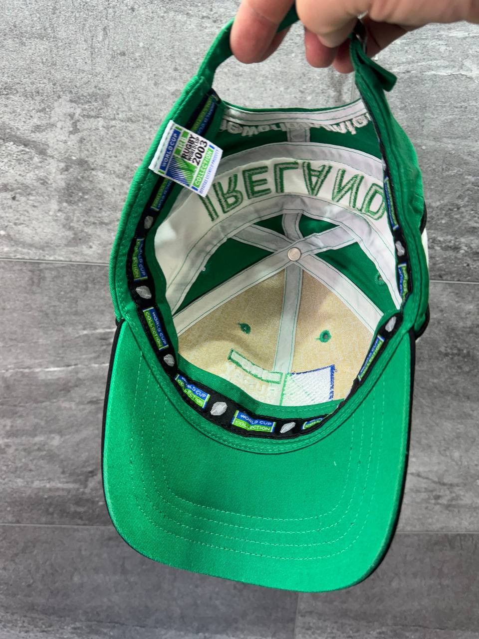 Vintage IRB Rugby World Cup 2003 Australia Hat cap Rugby Ireland Size ONE SIZE - 10 Thumbnail