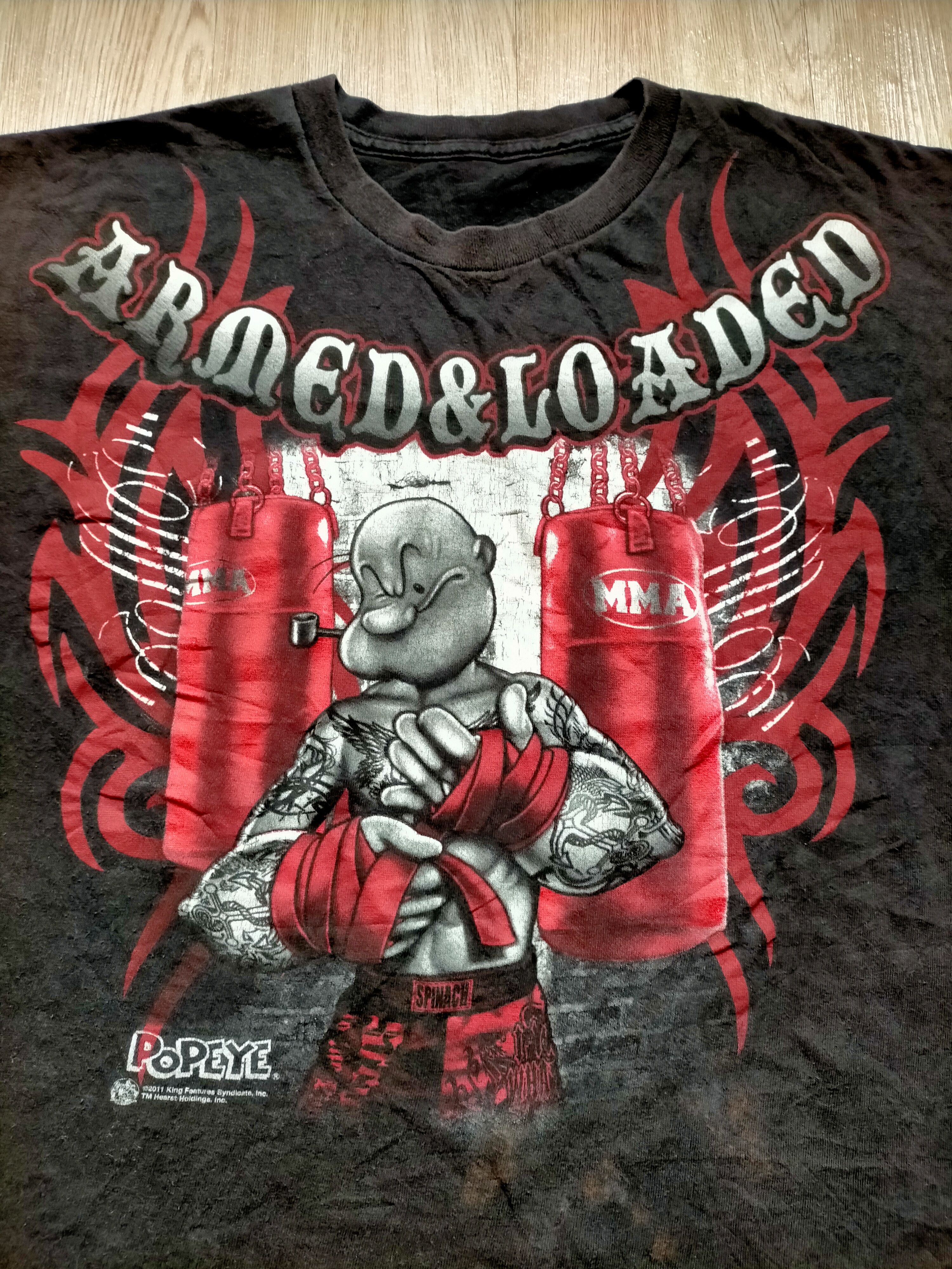 Vintage Vintage PoPEYE tee Size US XXL / EU 58 / 5 - 1 Thumbnail