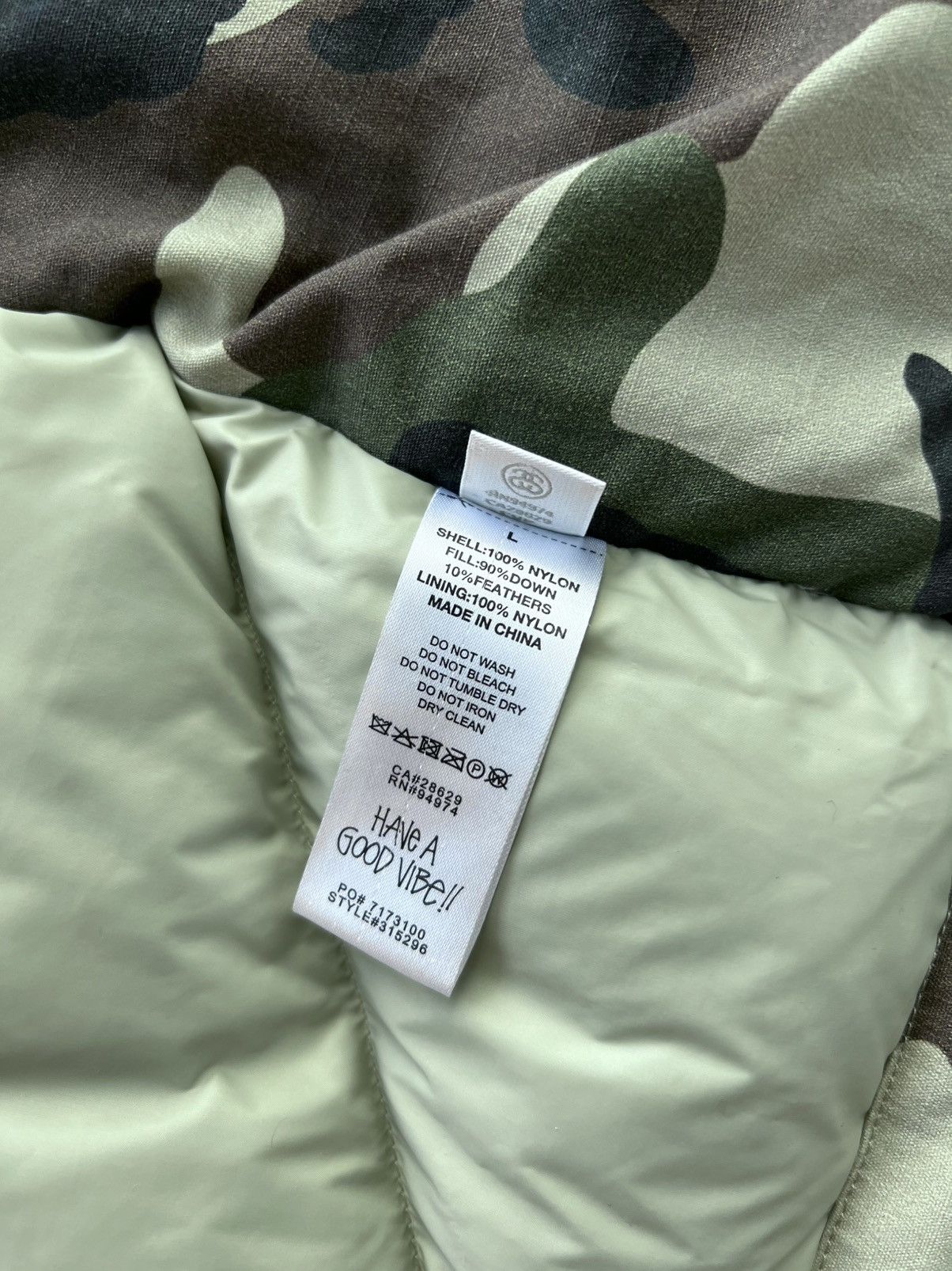 DENIM TEARS × Stussy Stussy x Denim Tears Camo Down Parka Large Size US L / EU 52-54 / 3 - 12 Thumbnail