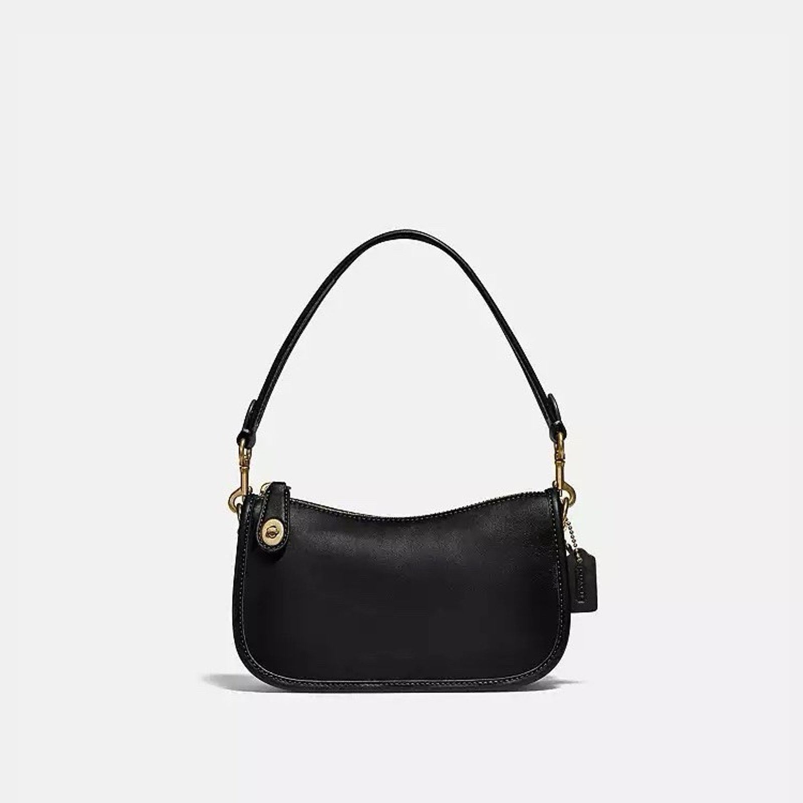 Coach NWT COACH Swinger Bag 20 Black C2643 Glovetanned leather Size ONE SIZE - 7 Thumbnail