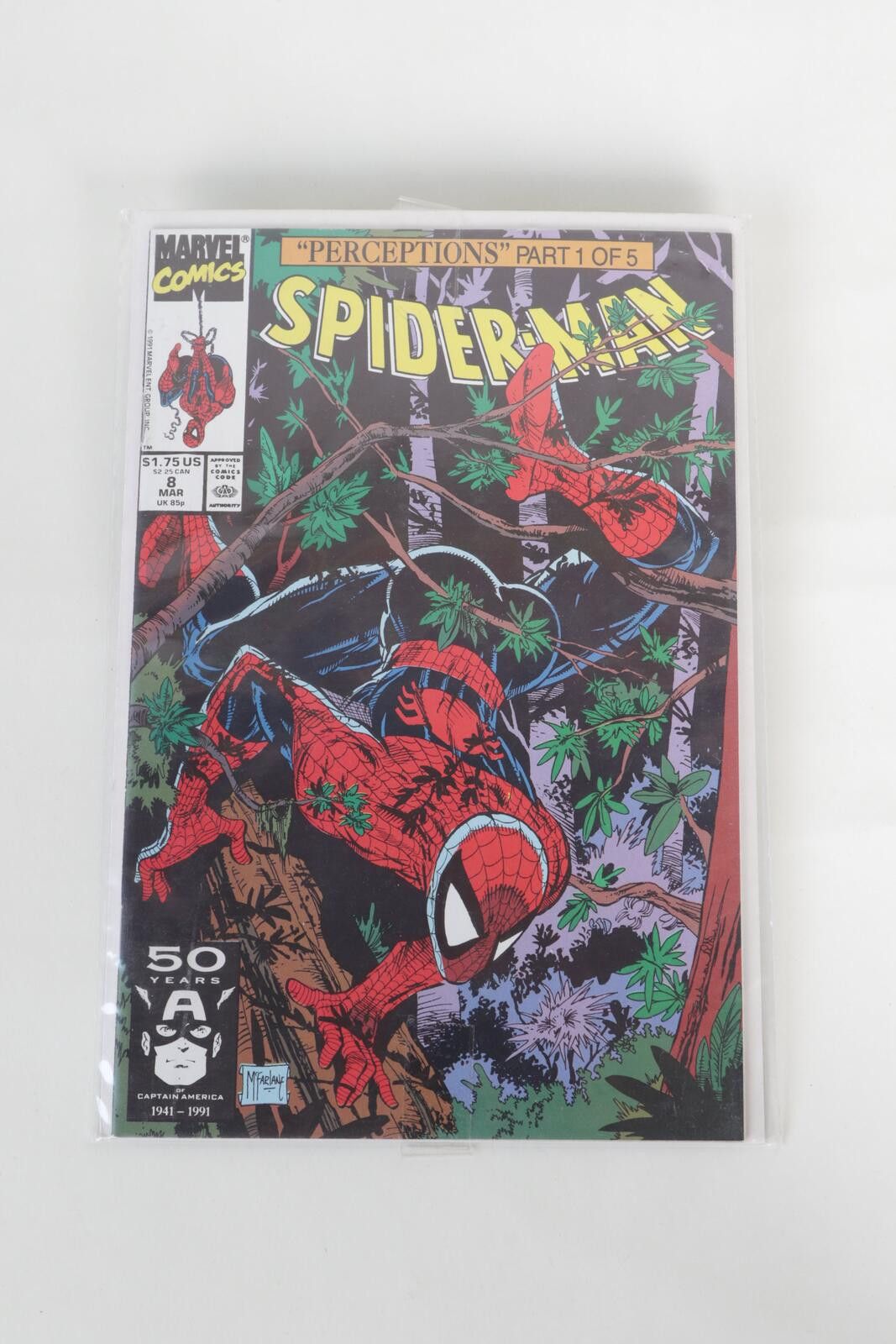 Marvel Comics 91' Marvel Comics Spider-Man Perceptions Part 1-5 Comics Size ONE SIZE - 5 Thumbnail
