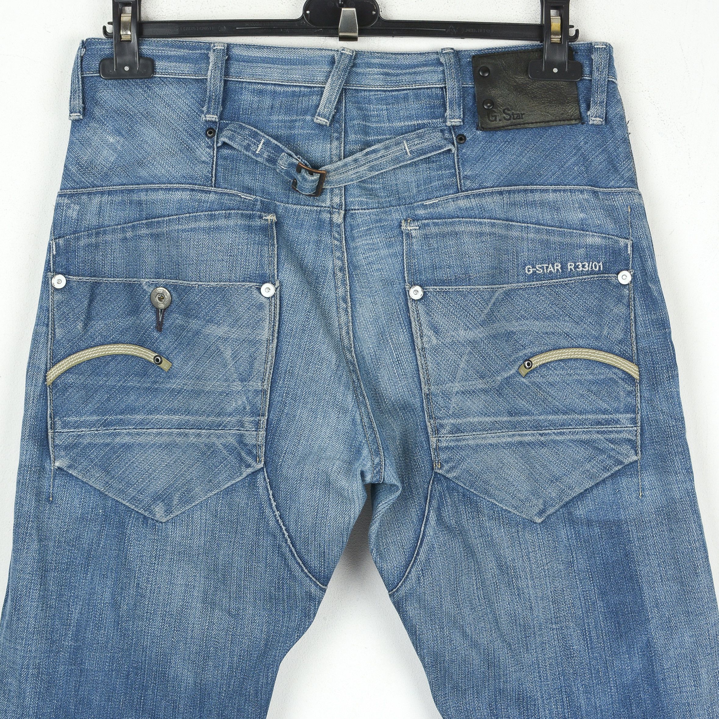 G-Star Blade Pant Slim Mens W32 L34 Jeans Denim Trousers blue Size US 32 / EU 48 - 9 Thumbnail