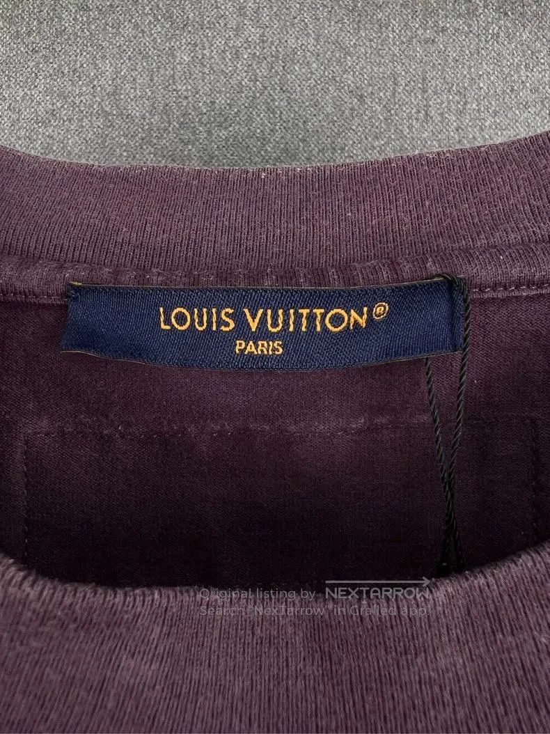 Louis Vuitton LOUIS VUITTON LV Embroidered Logo T-shirt. Size US L / EU 52-54 / 3 - 4 Thumbnail
