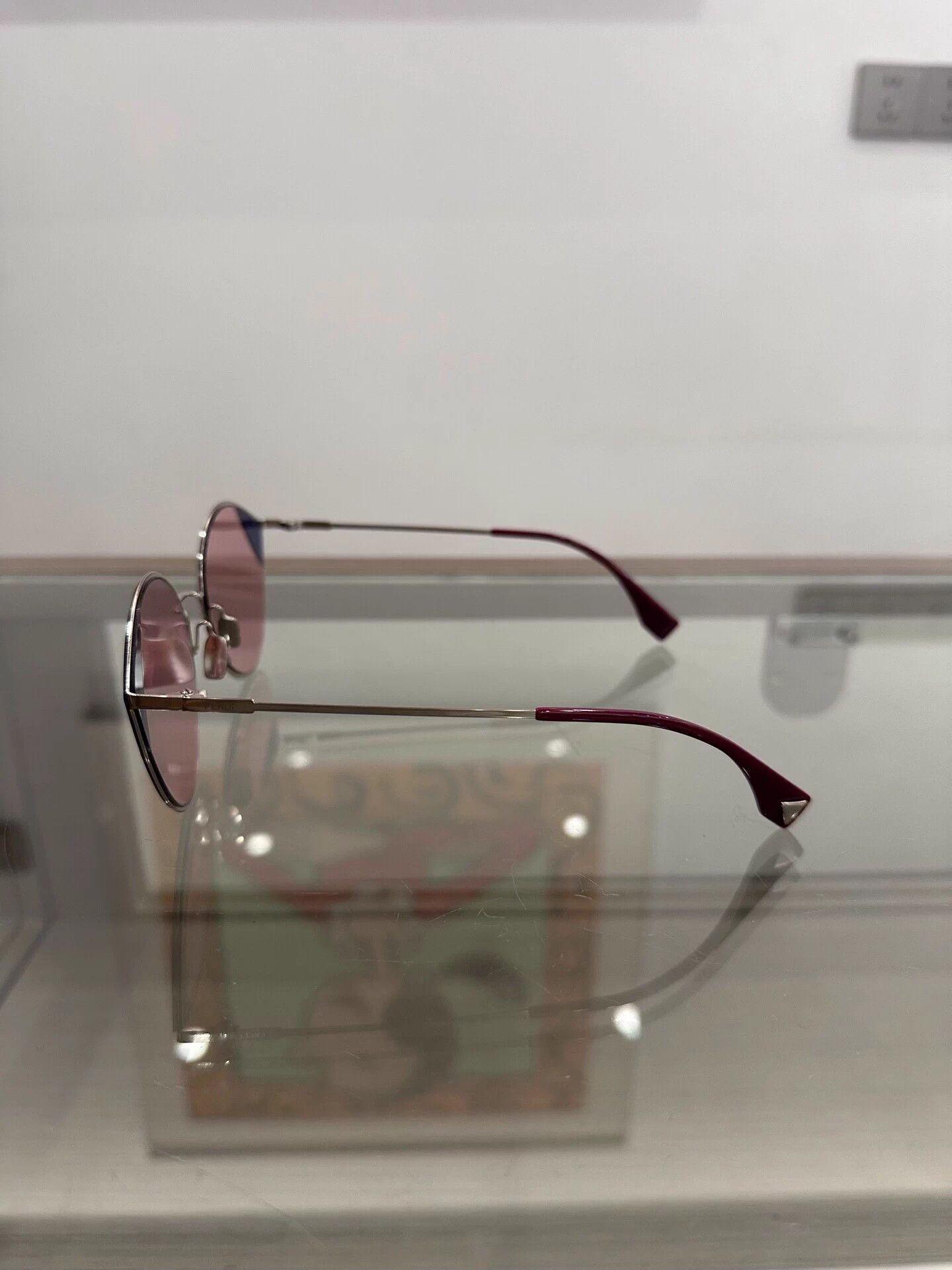 Fendi Fendi pink sunglasses new with box Size ONE SIZE - 4 Thumbnail