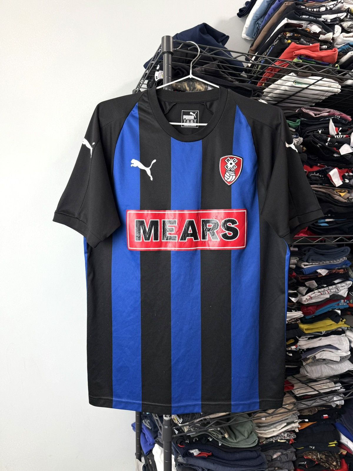 Puma Puma New Rotherham RUFC Soccer Jersey T Shirt Football Size US M / EU 48-50 / 2 - 1 Thumbnail