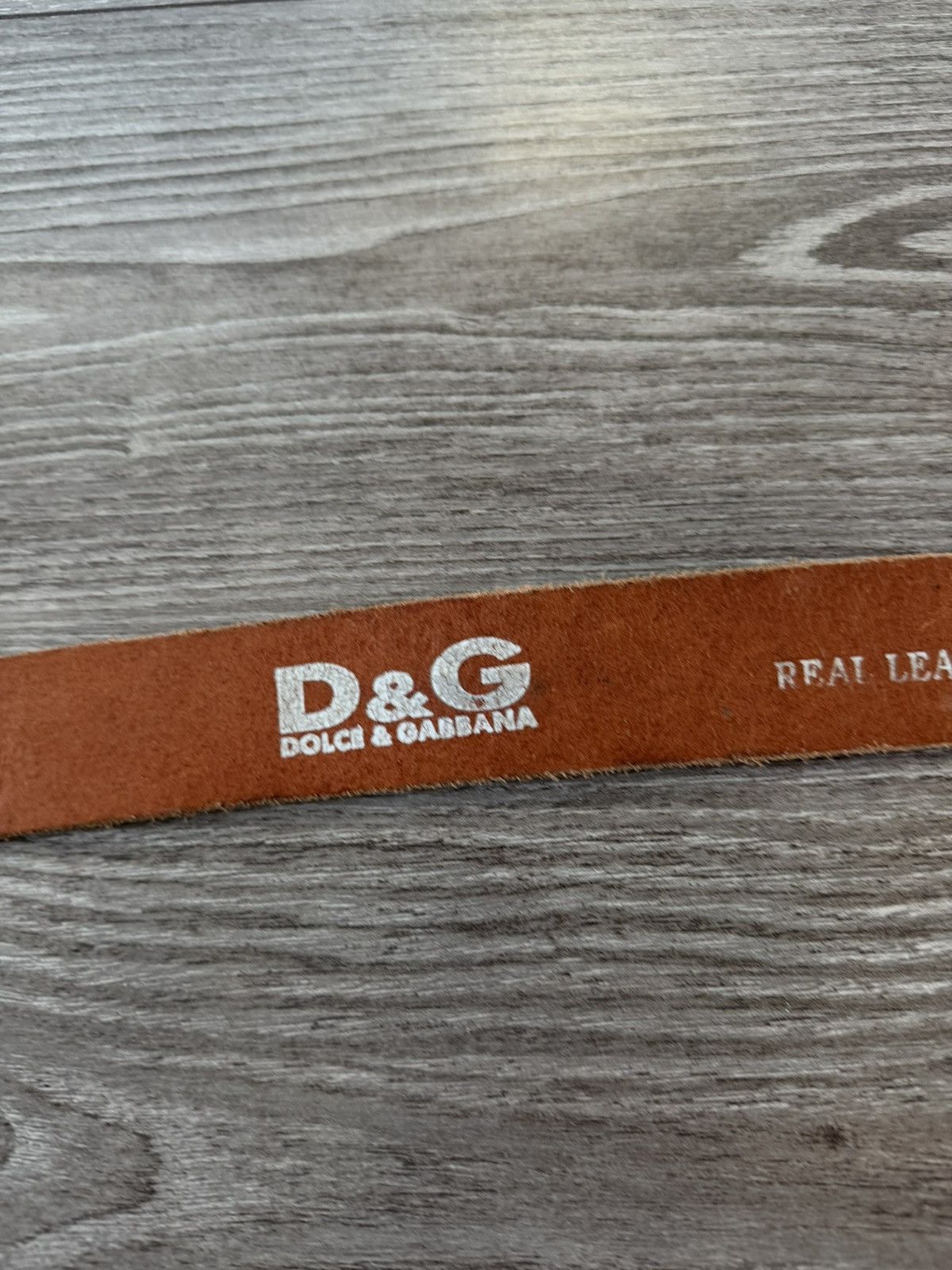 Dolce & Gabbana Rare Vintage D&G Dolce&Gabbana 115 Leather Belt Size ONE SIZE - 18 Thumbnail