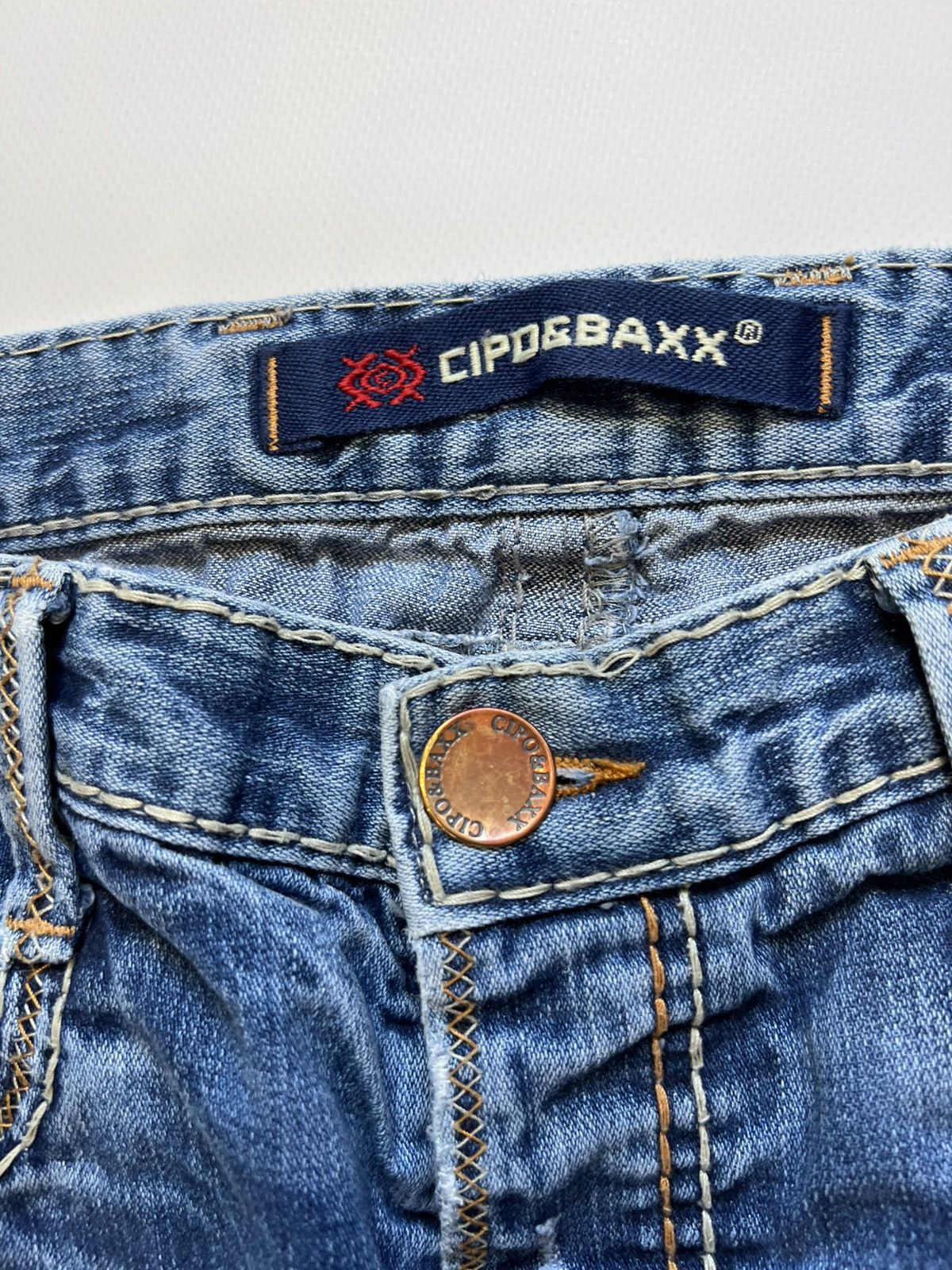 Rock Revival Cipo Baxx Blue Pants Jeans Denim Rare Size US 32 / EU 48 - 9 Thumbnail